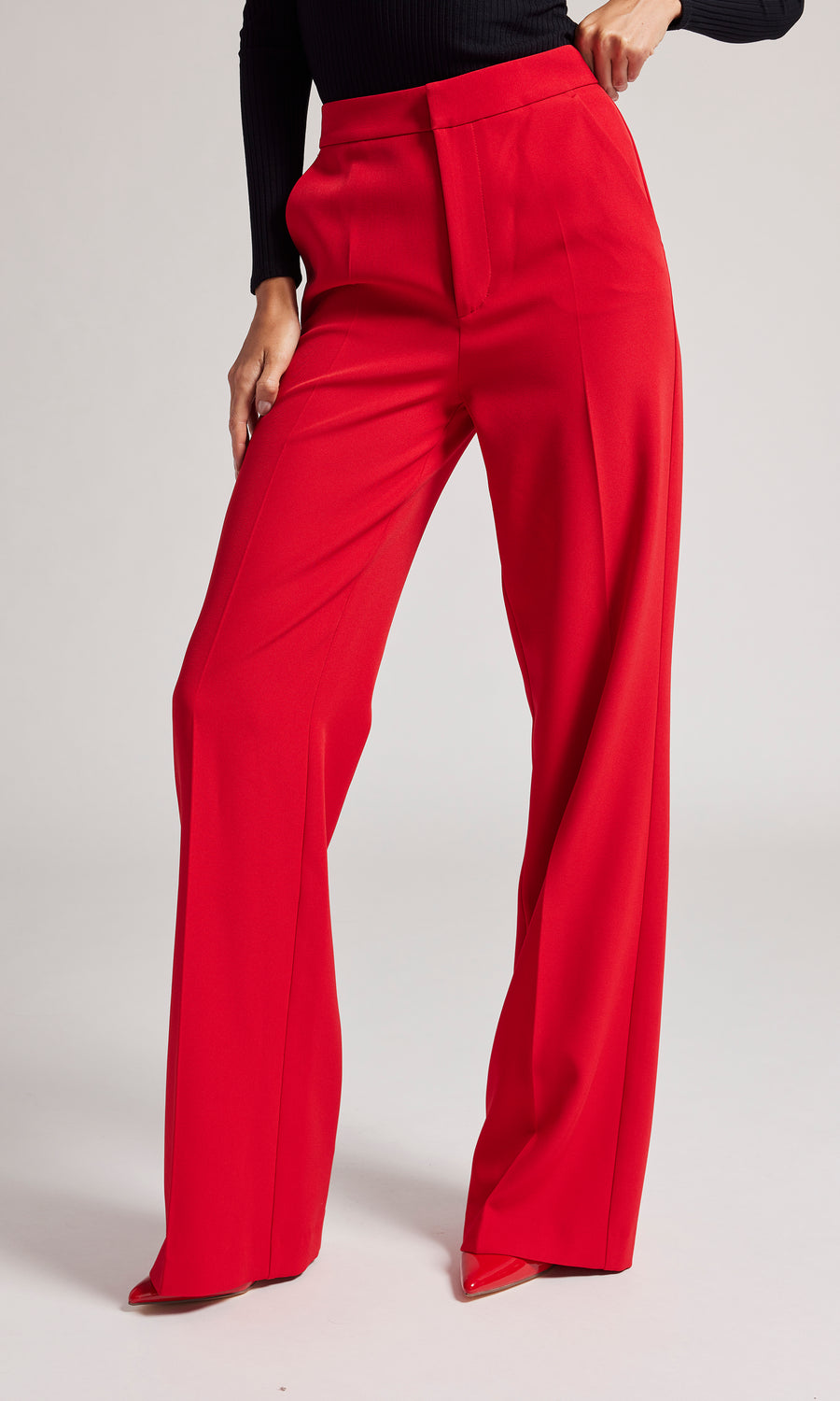 Scarlet Straight Trousers