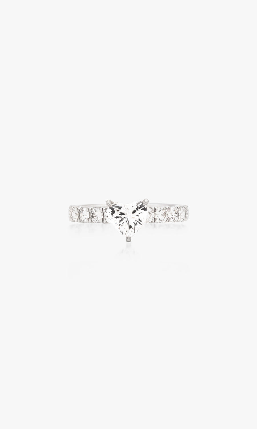 LE GRAND AMOUR HEART RING 1.04 Carat