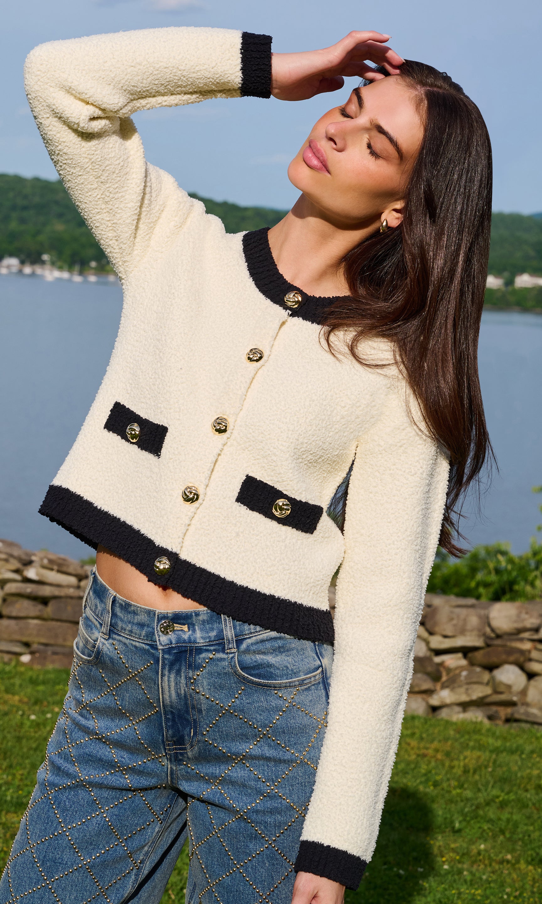 Erica Boucle Cardigan