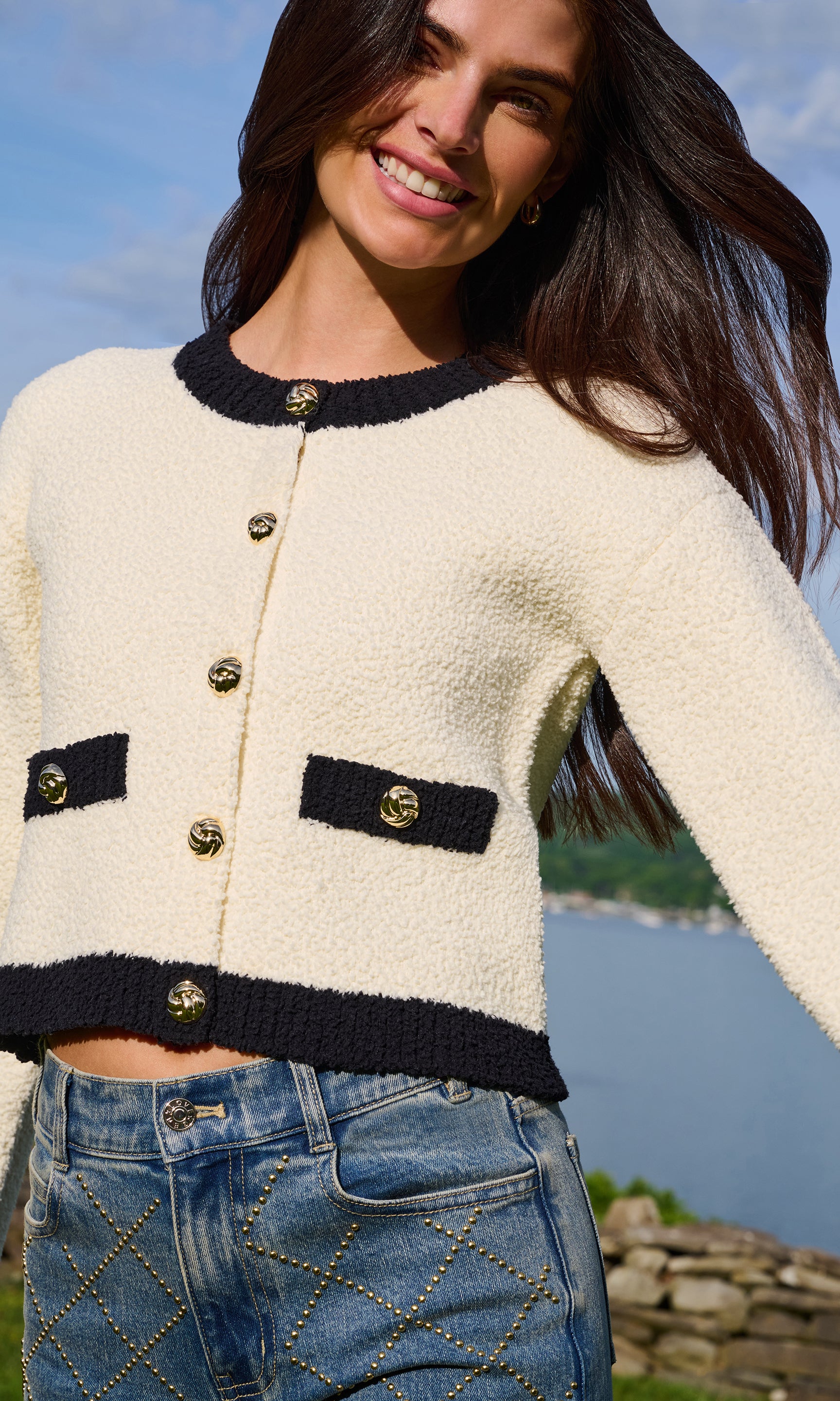 Erica Boucle Cardigan