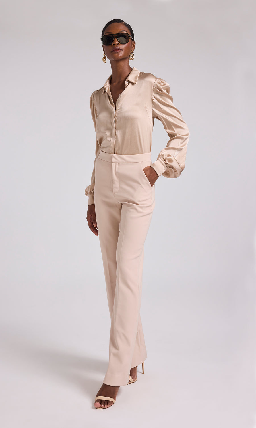 Crissy Blouse - Latte