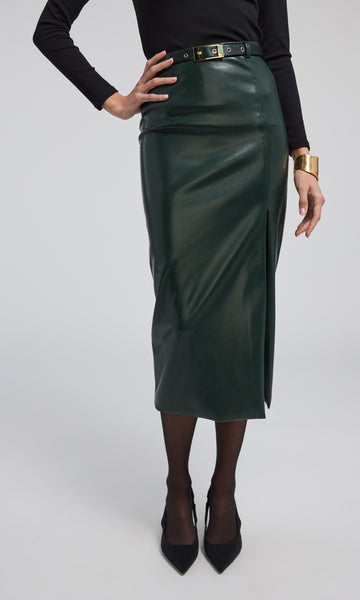 Mazzy polo & 3cm belt @ourlegacy Synthetic leather wrap