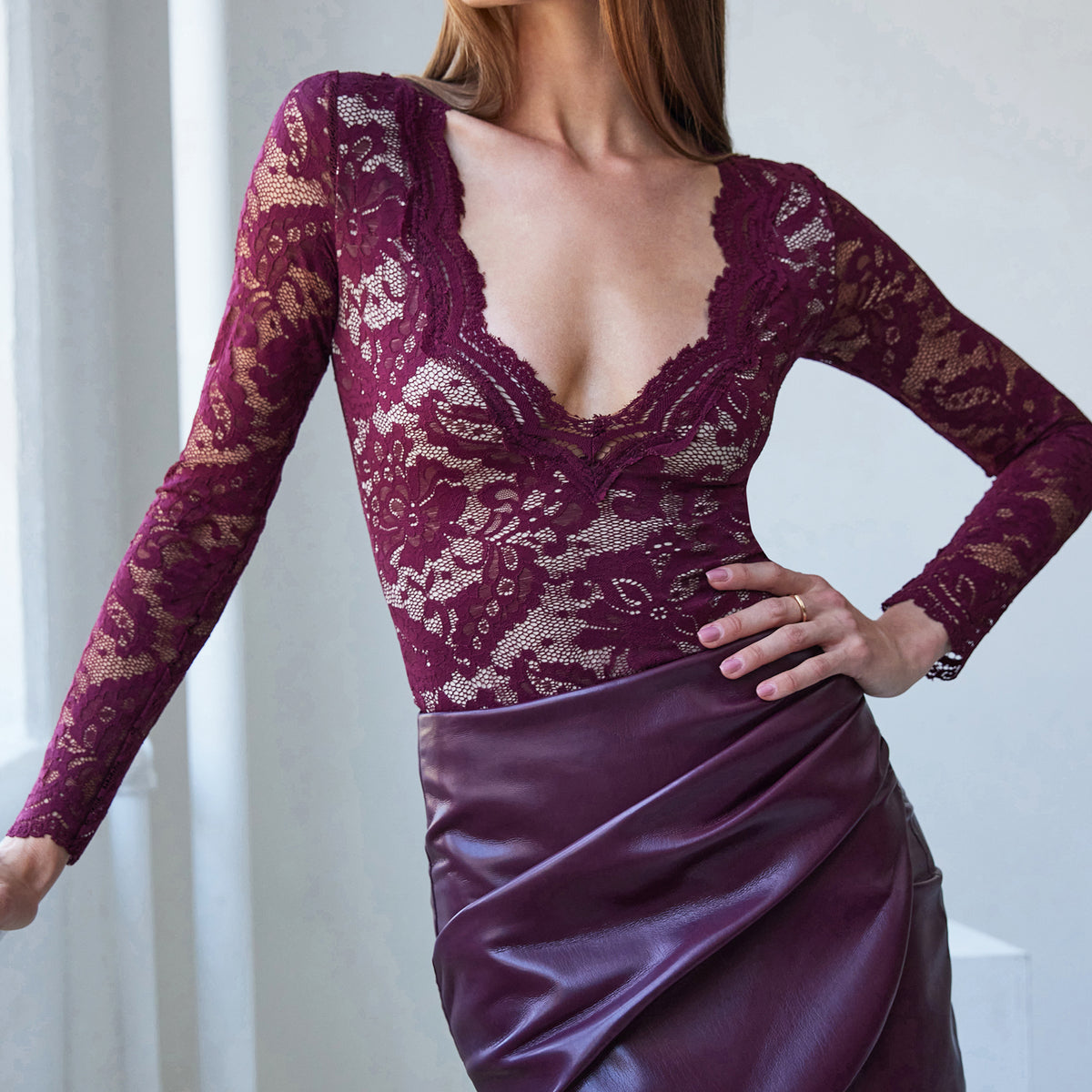 Alessia Lace Bodysuit