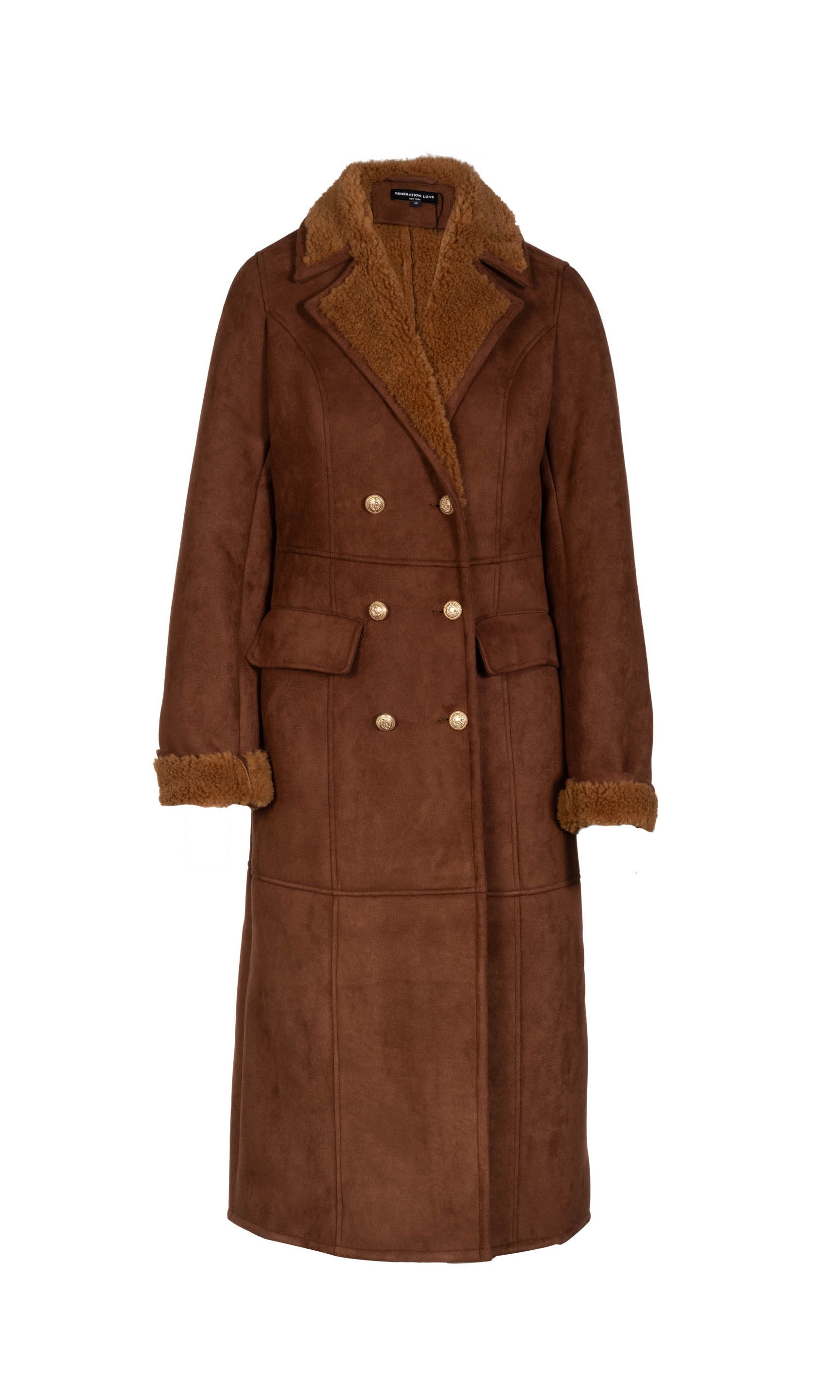 Benton Faux Shearling Coat