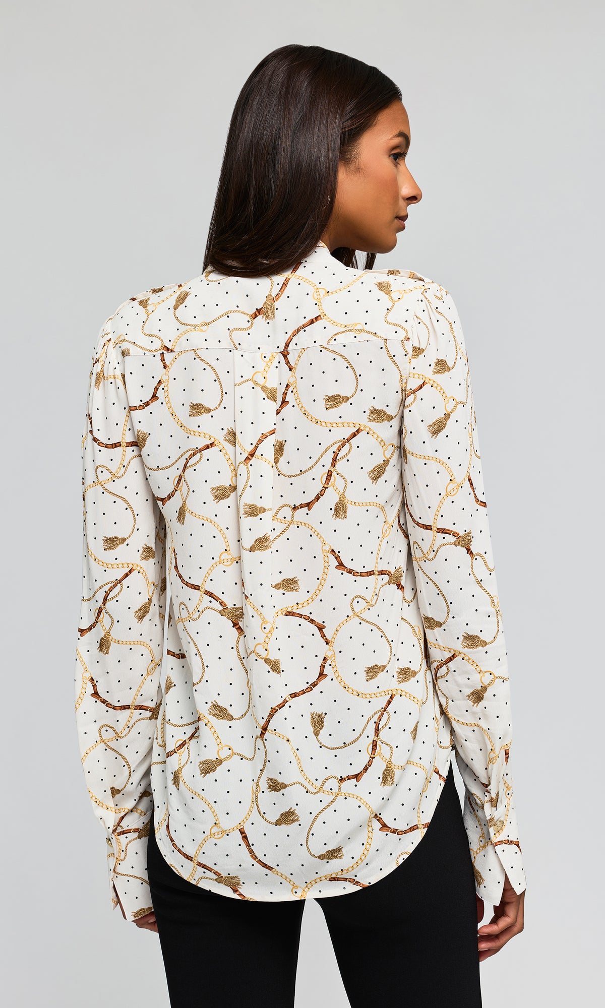 Allure Chain Georgette Shirt