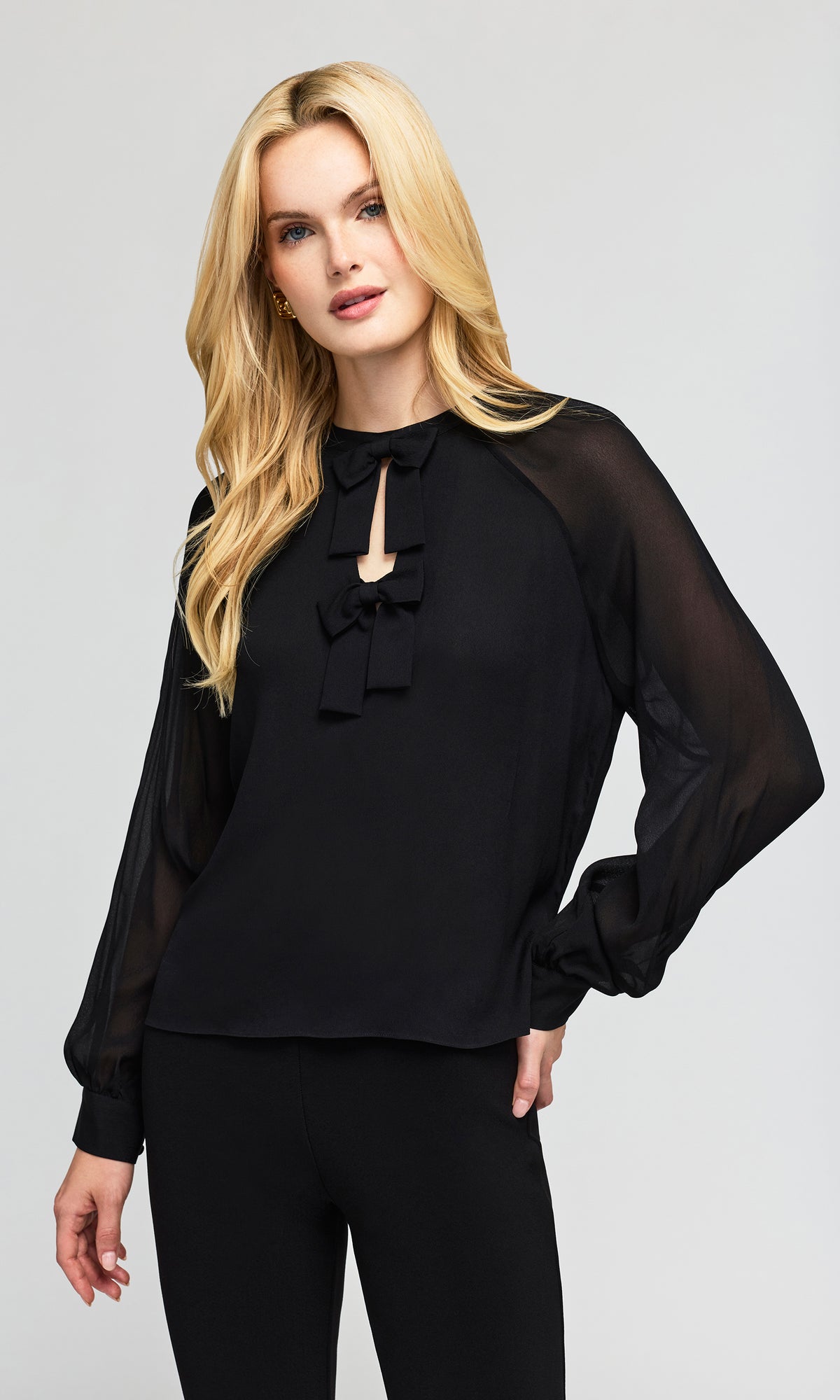 Aurelia Bow Blouse