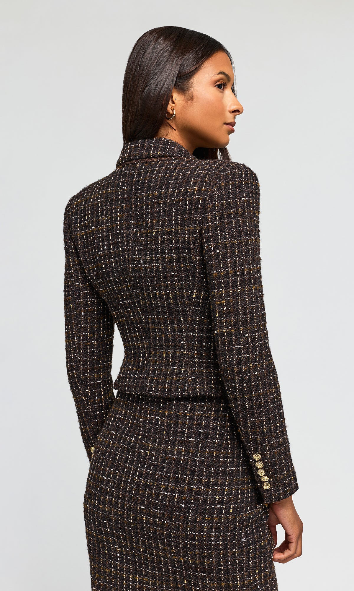 Aytul Tweed Blazer