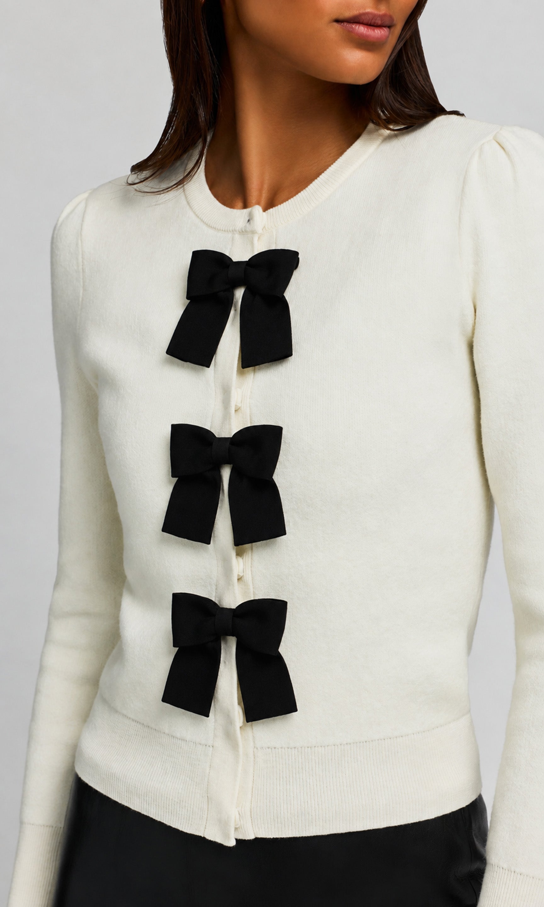 Collins Bow Cardigan