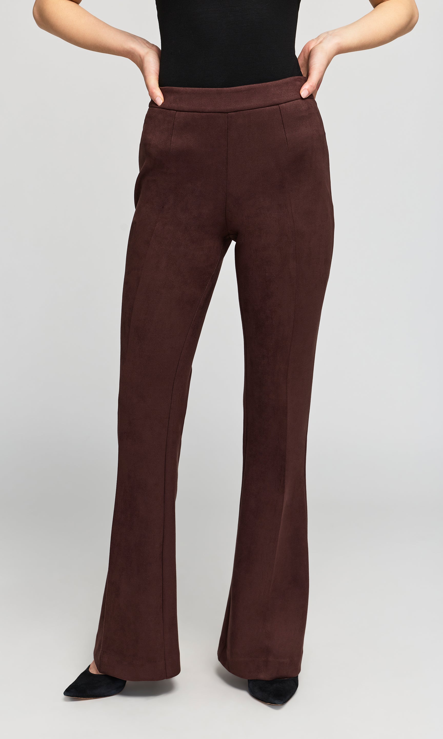 Elise Stretch Suede Pants