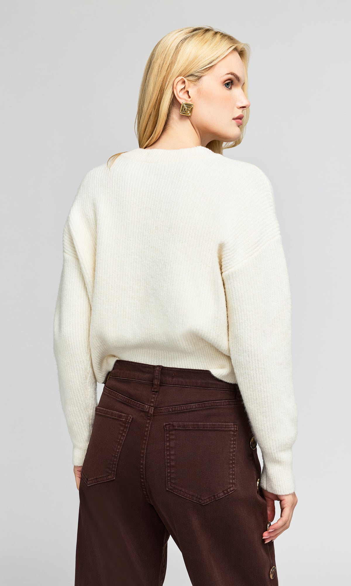 Fiora Button Sweater