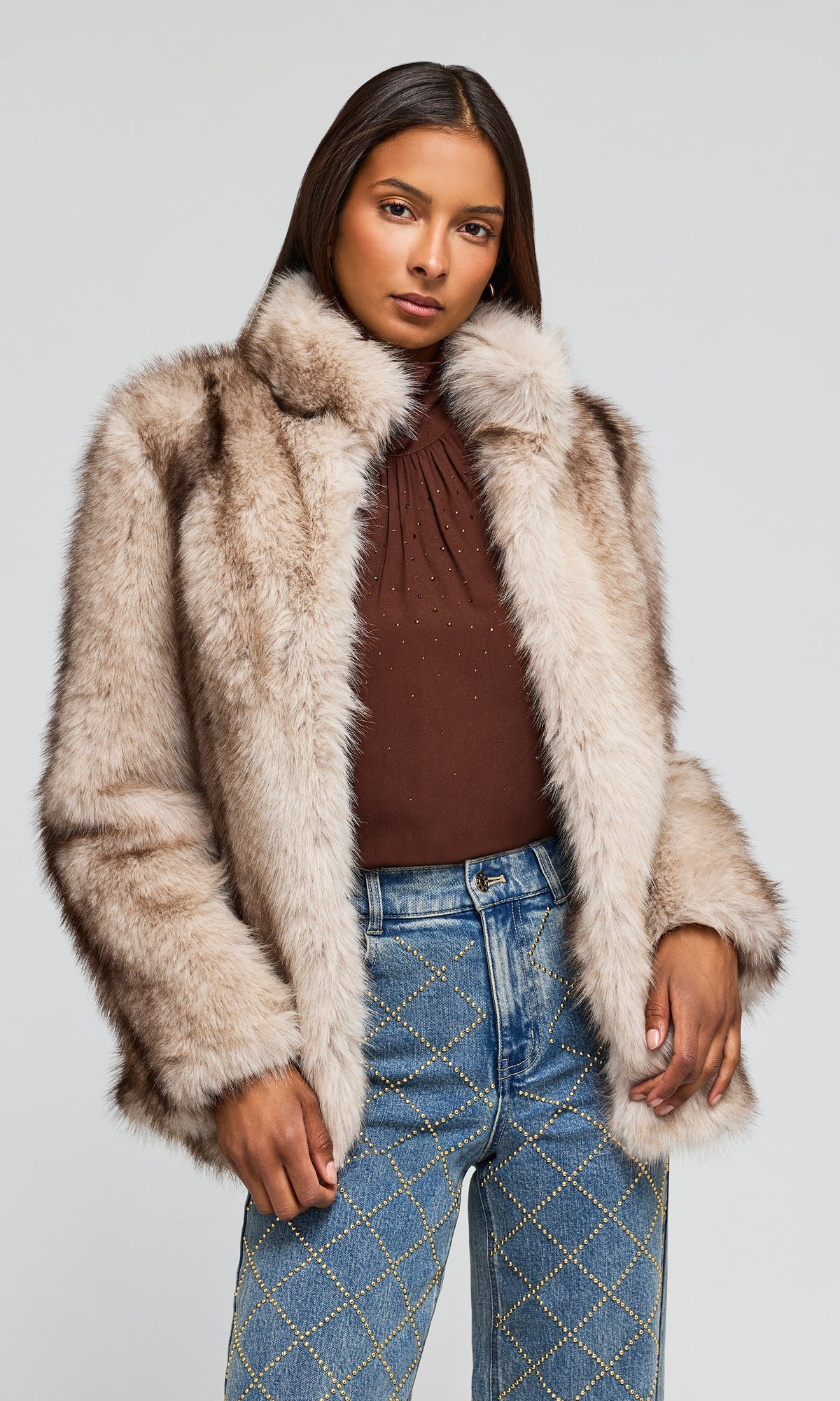 Genesis Faux Fur Jacket