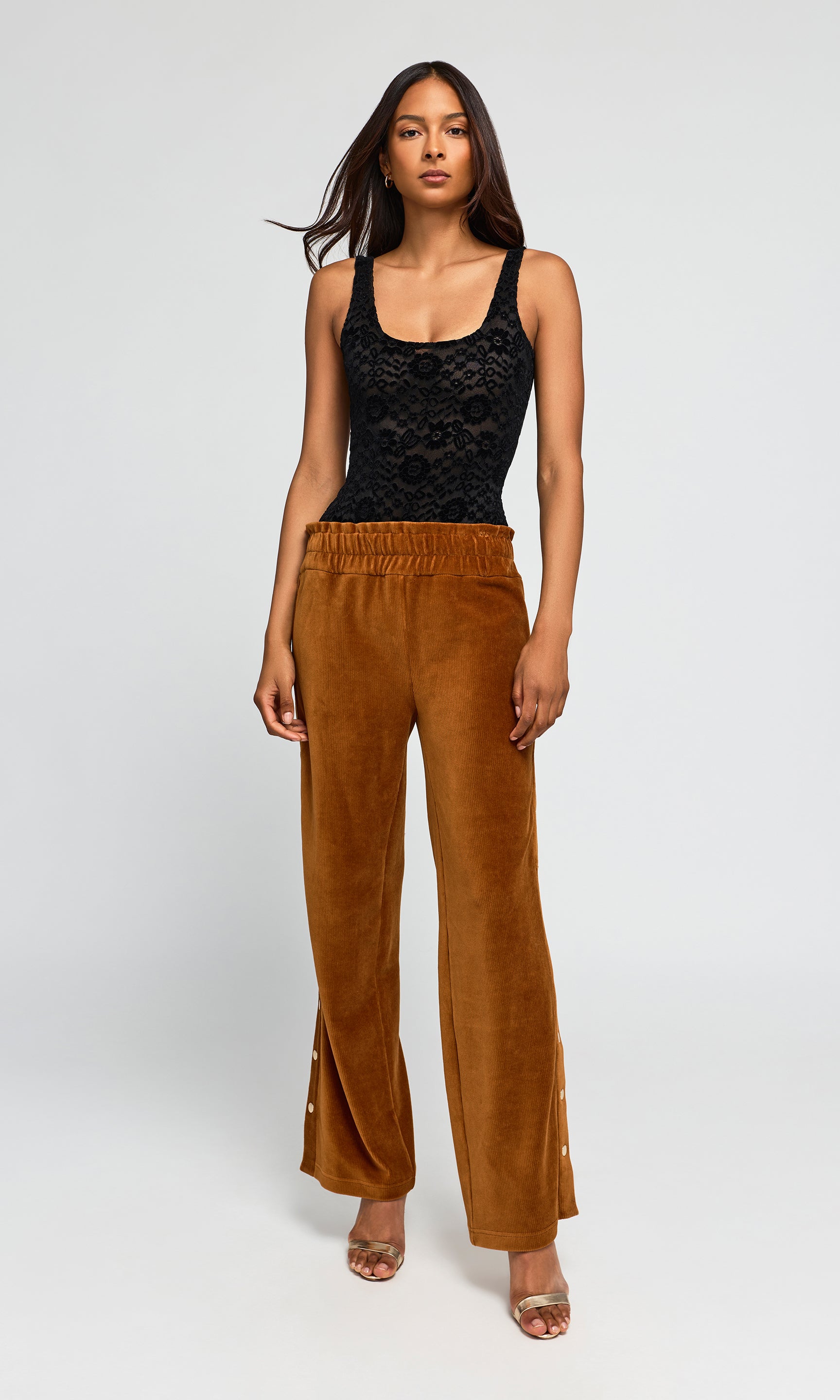 Gigi Velvet Lace Bodysuit
