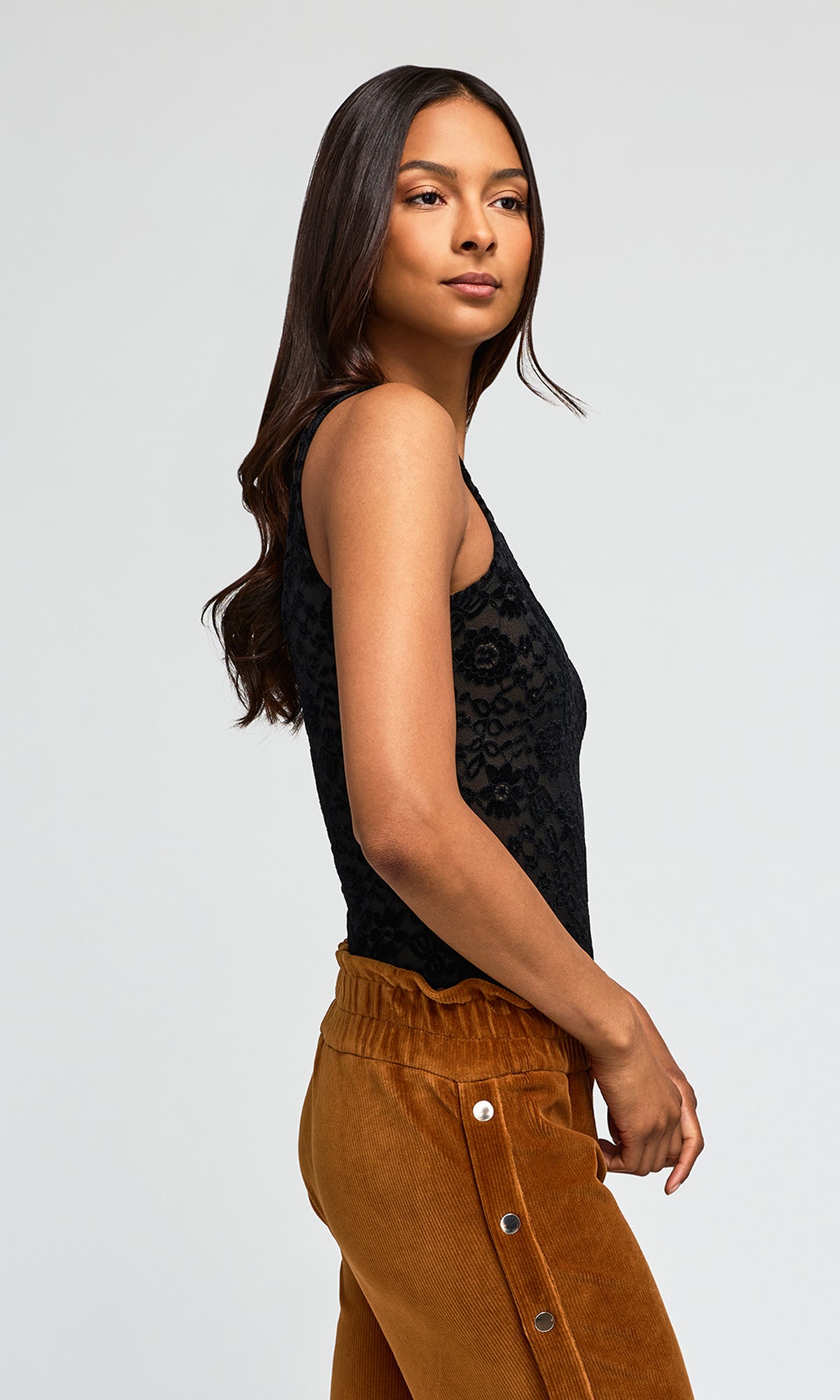 Gigi Velvet Lace Bodysuit