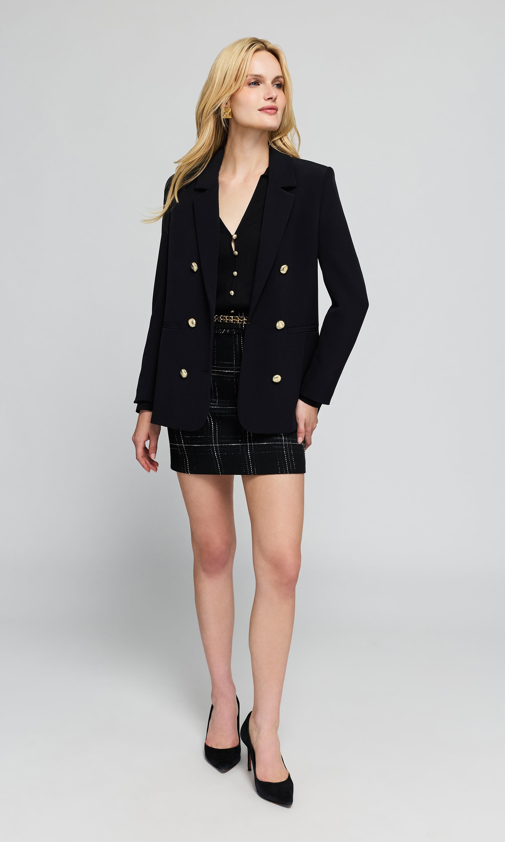 Leighton Crepe Blazer