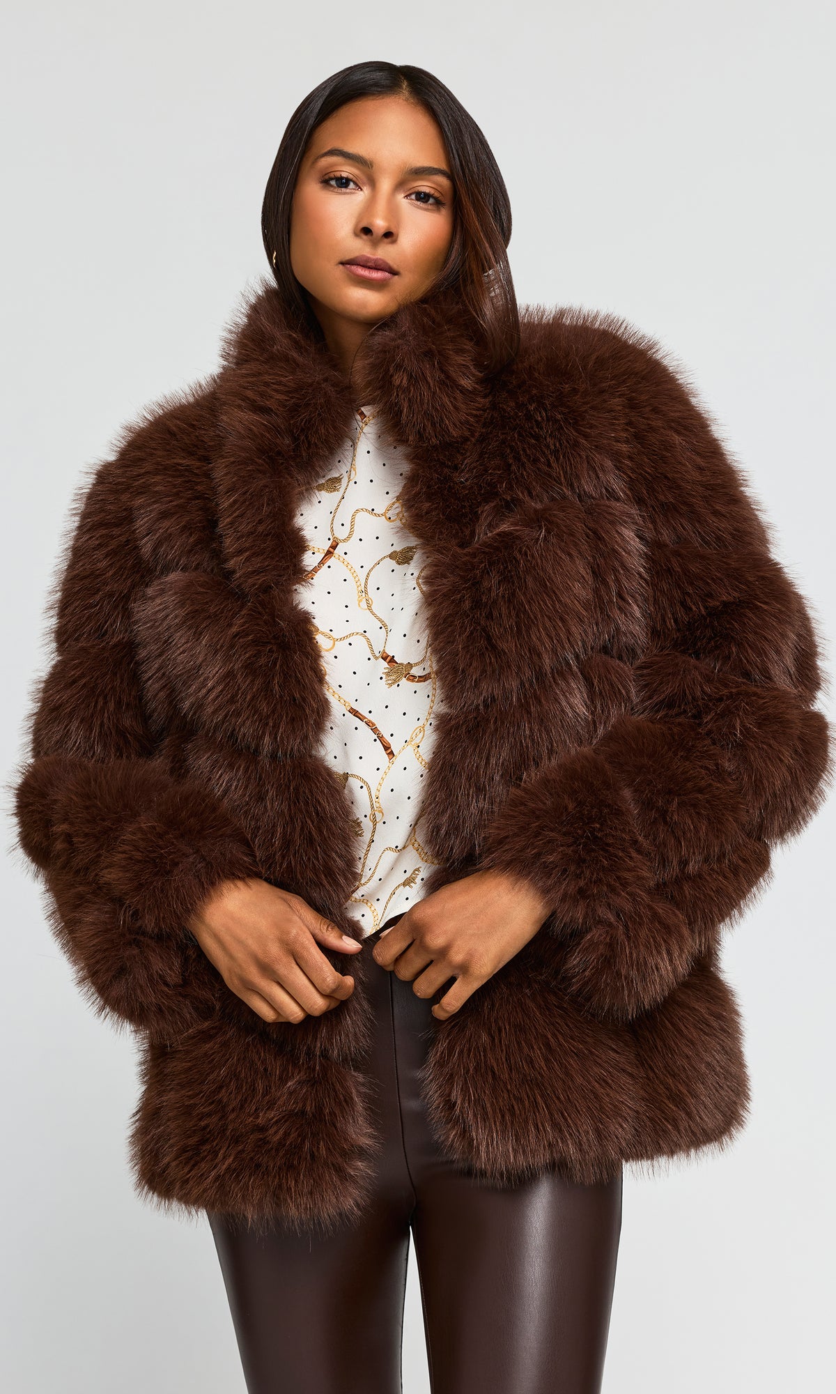 Louisa Faux Fur Jacket