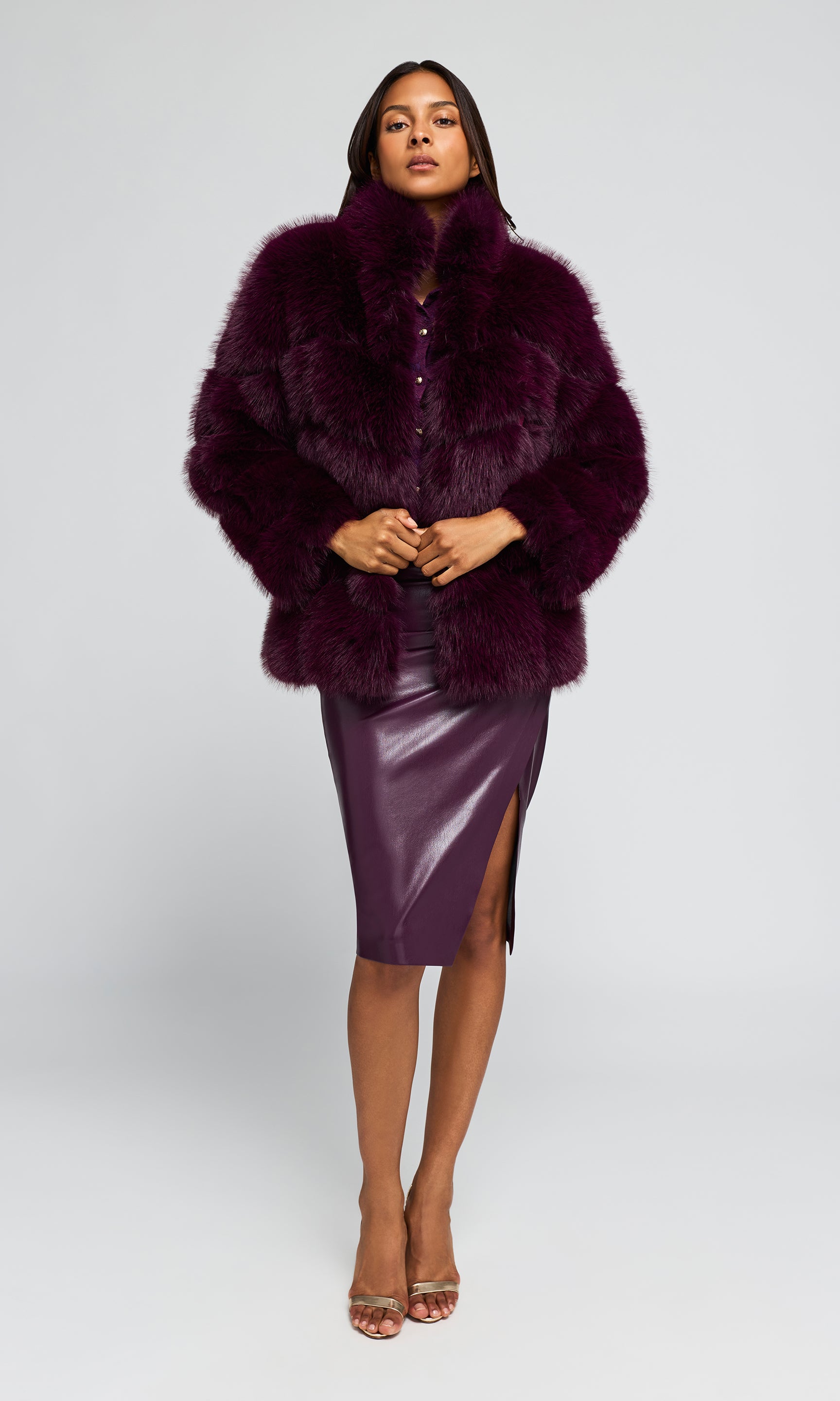 Louisa Faux Fur Jacket