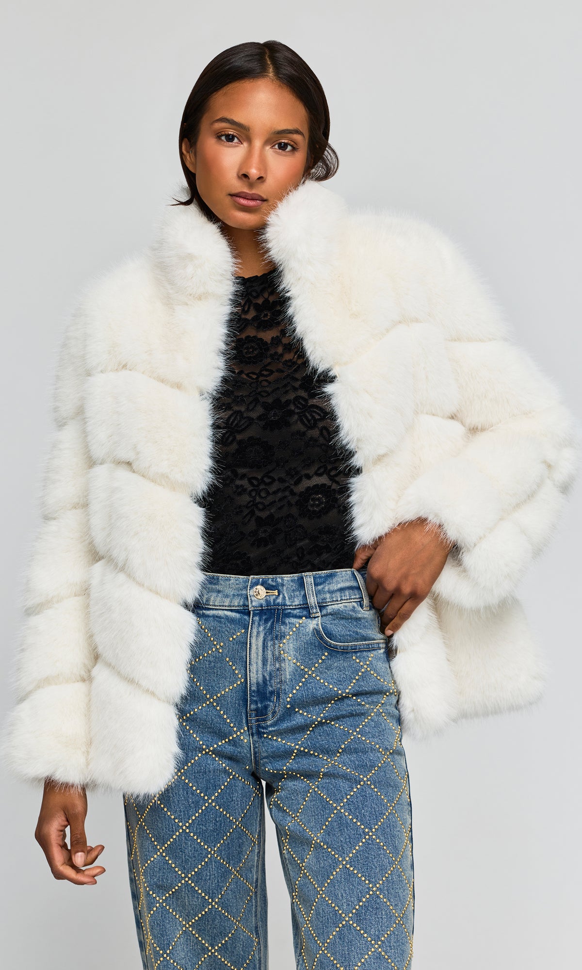 Louisa Faux Fur Jacket