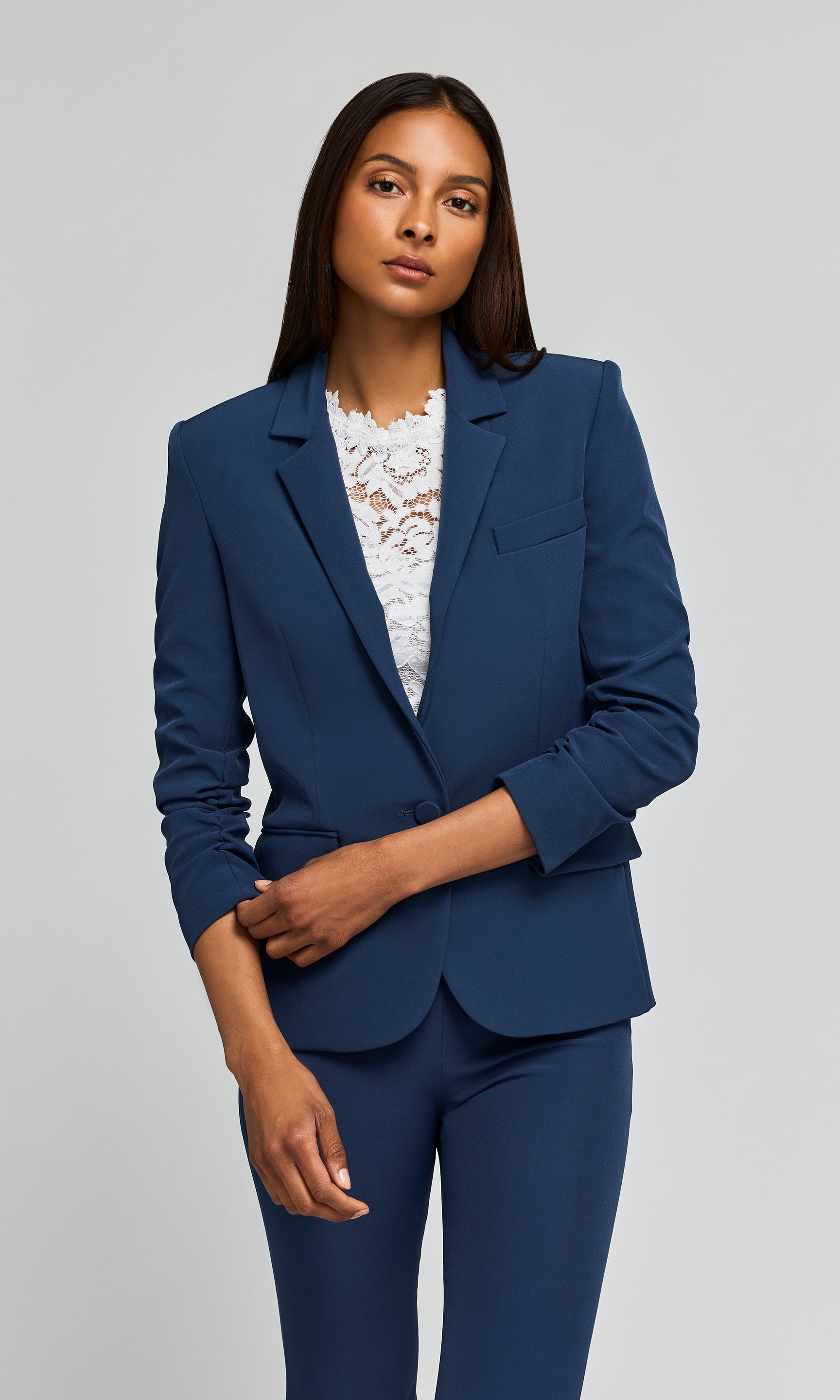 Meadow Crepe Blazer