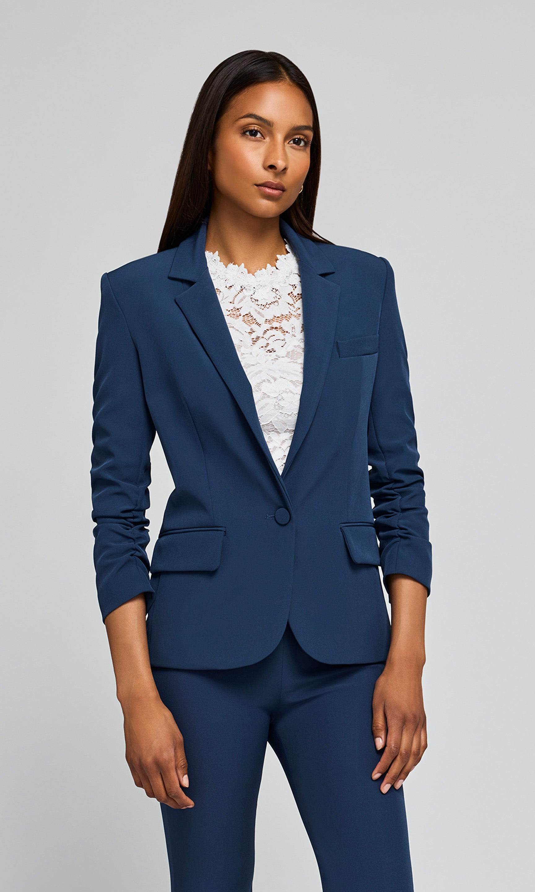 Meadow Crepe Blazer