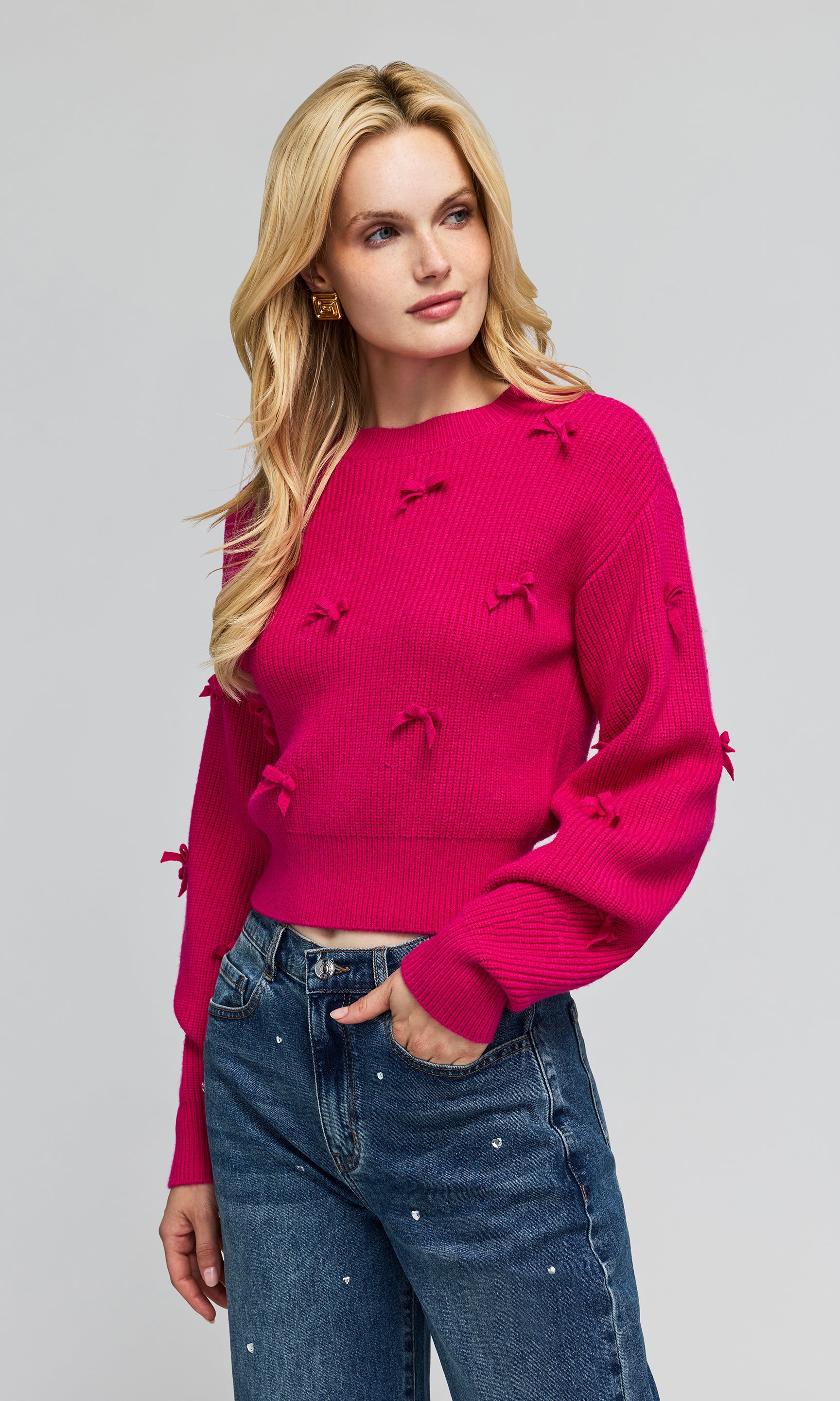 Melia Bow Sweater