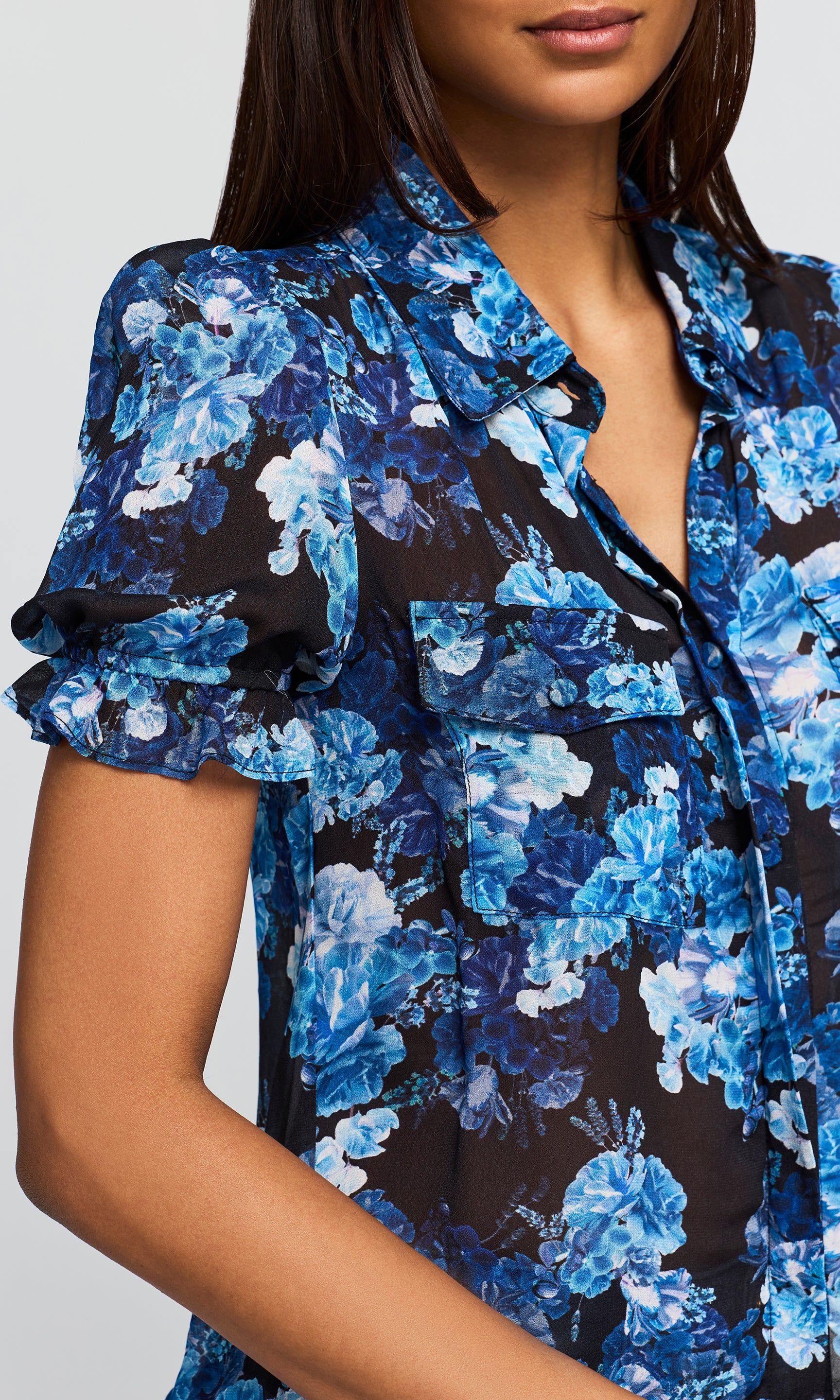 Mina Floral Georgette Shirt