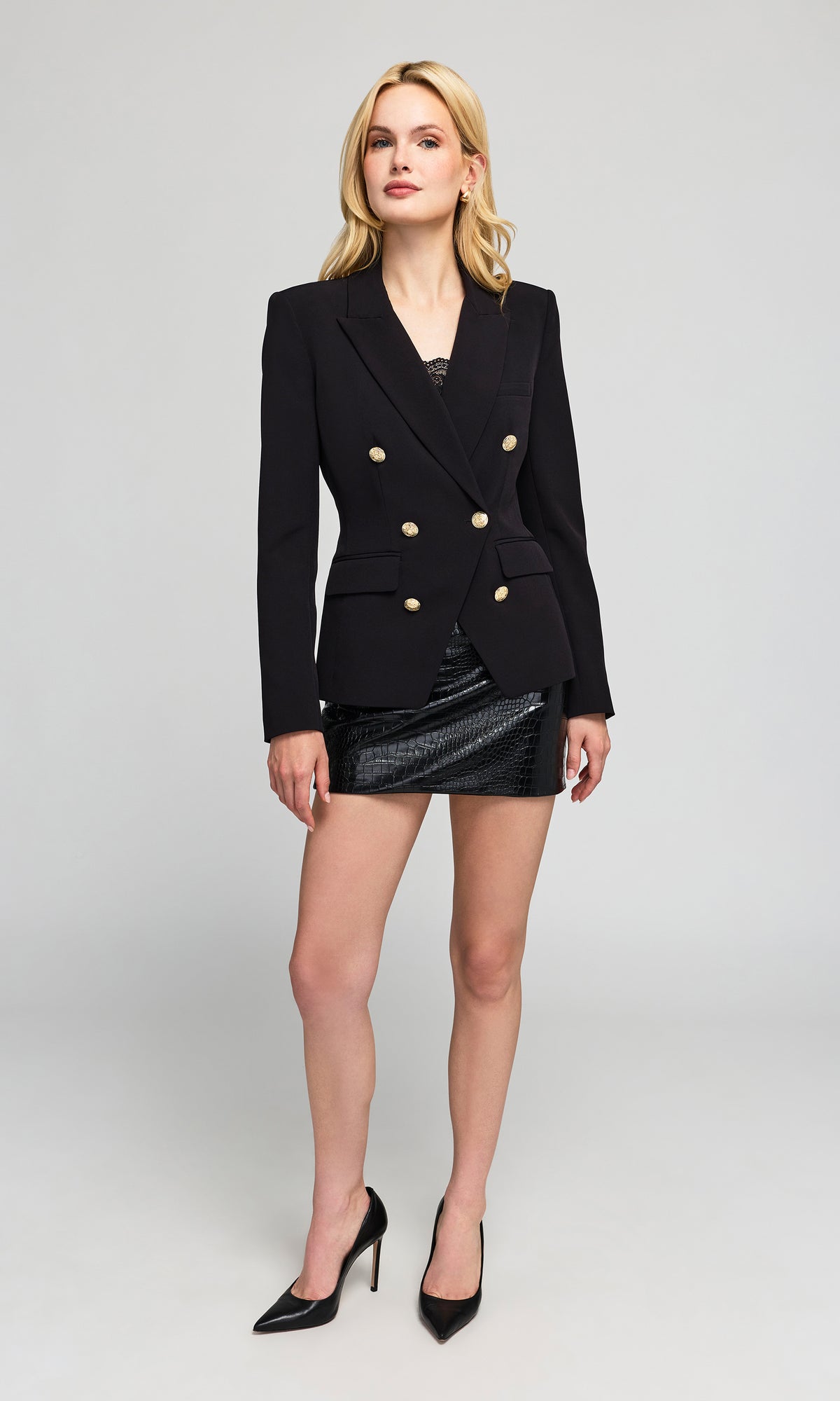Montena Crepe Blazer