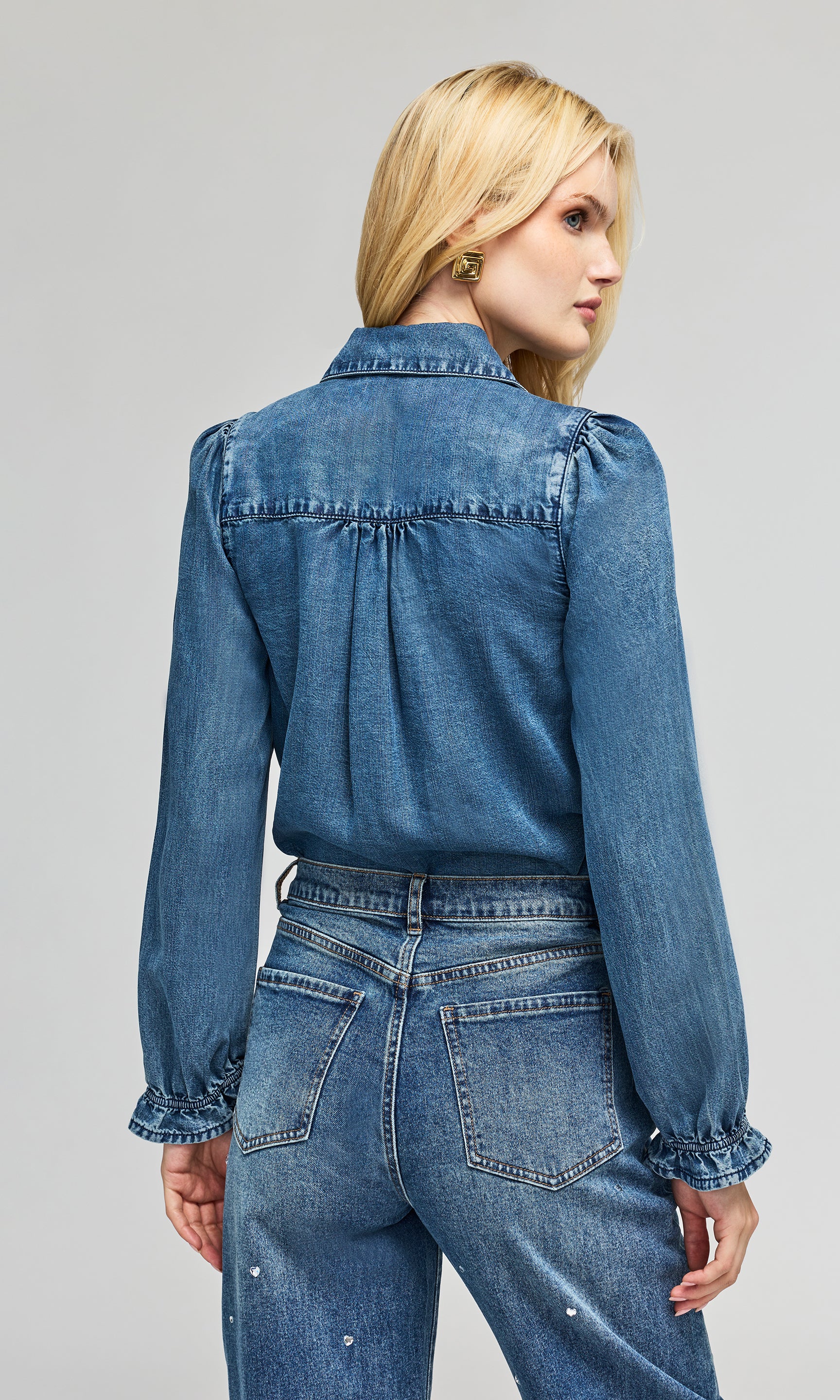 Priya Denim Shirt