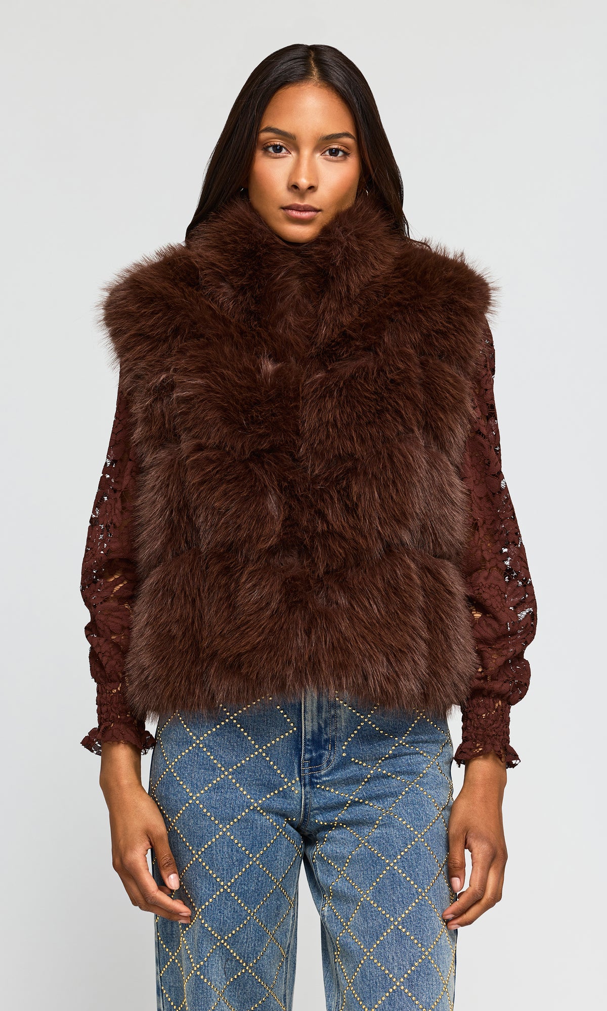 Rosario Faux Fur Vest