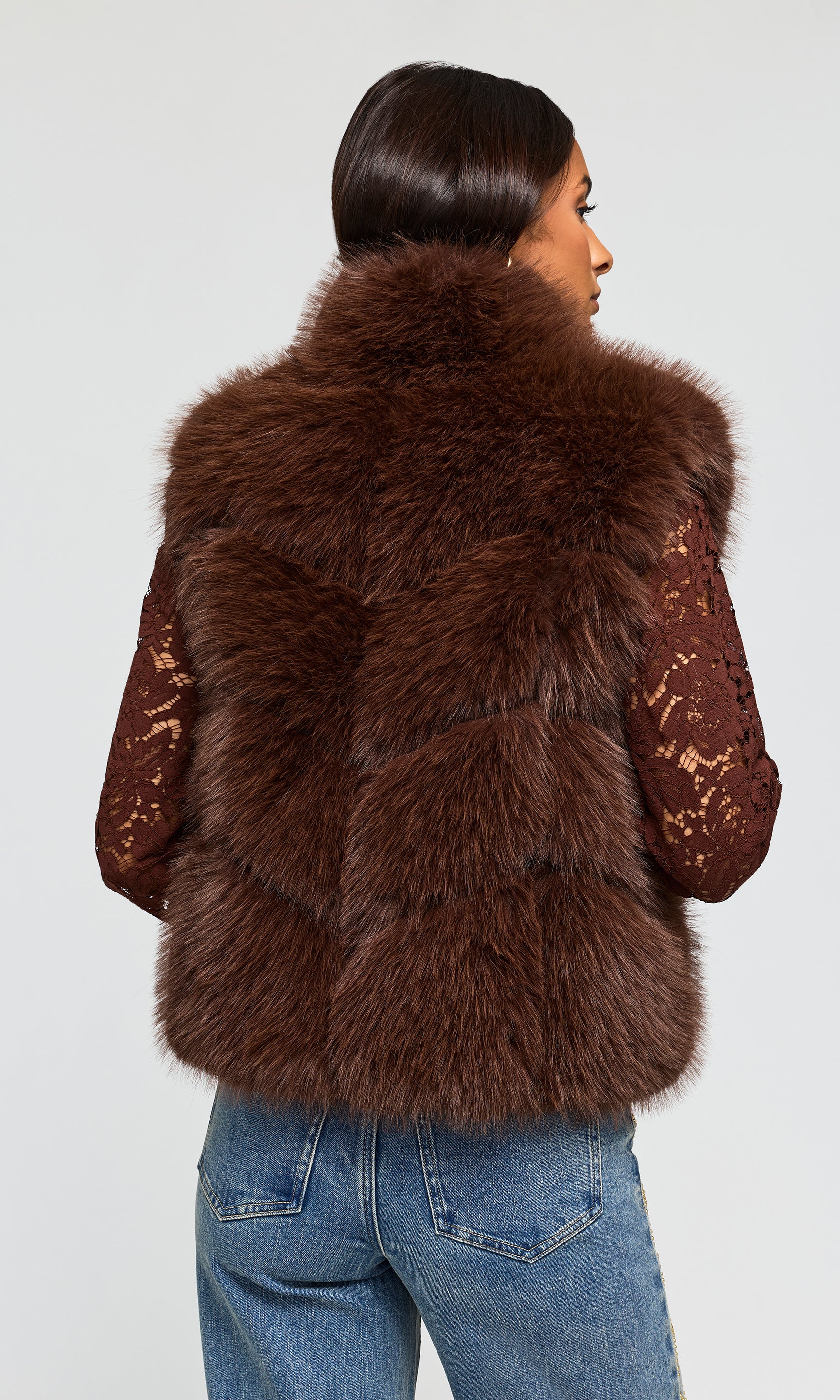 Rosario Faux Fur Vest