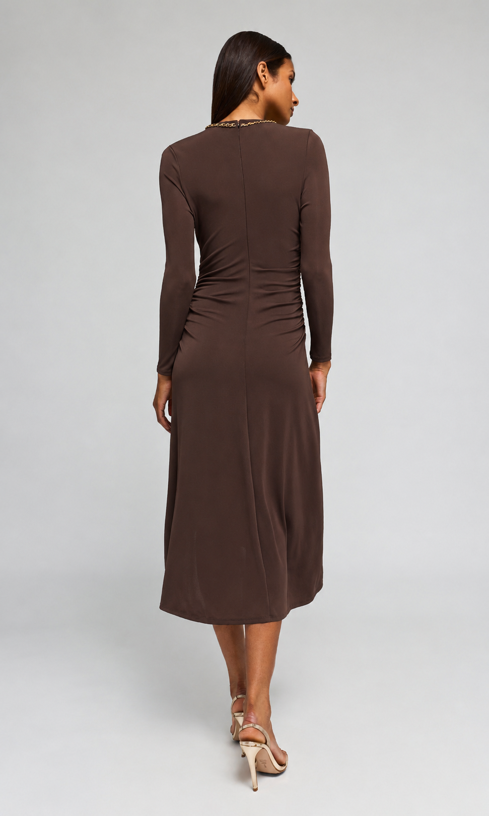 Saffira Chain Jersey Dress