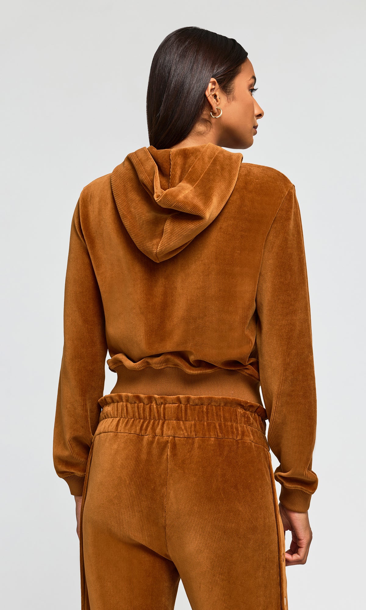 Zira Stretch Corduroy Hoodie