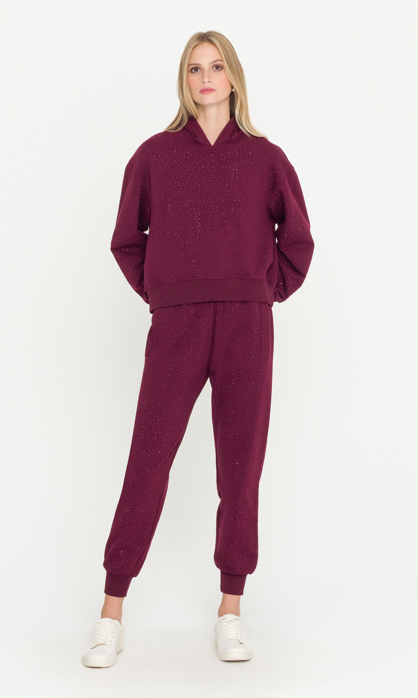 Ruel Compact Crystal Sweatpants