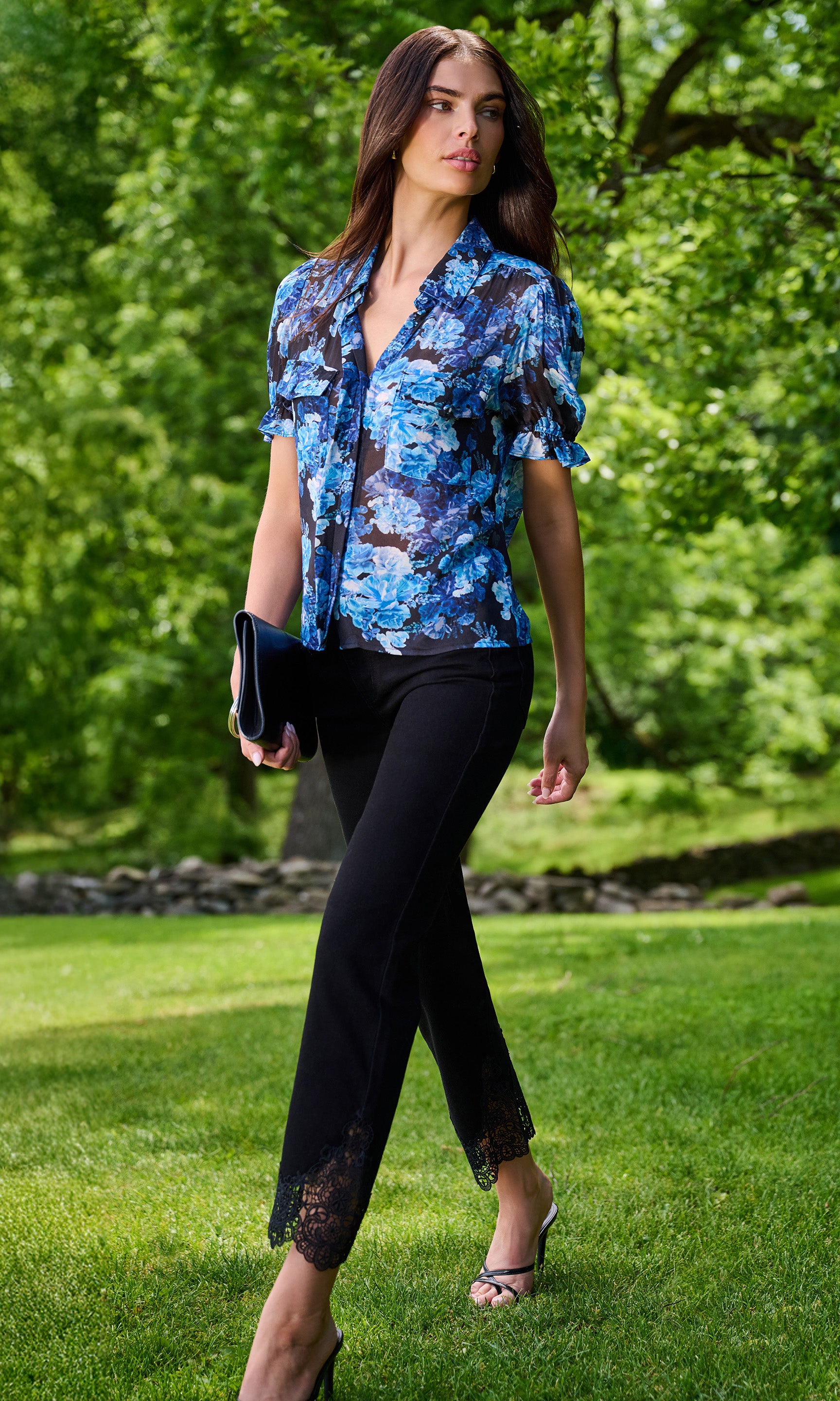 Mina Floral Georgette Shirt