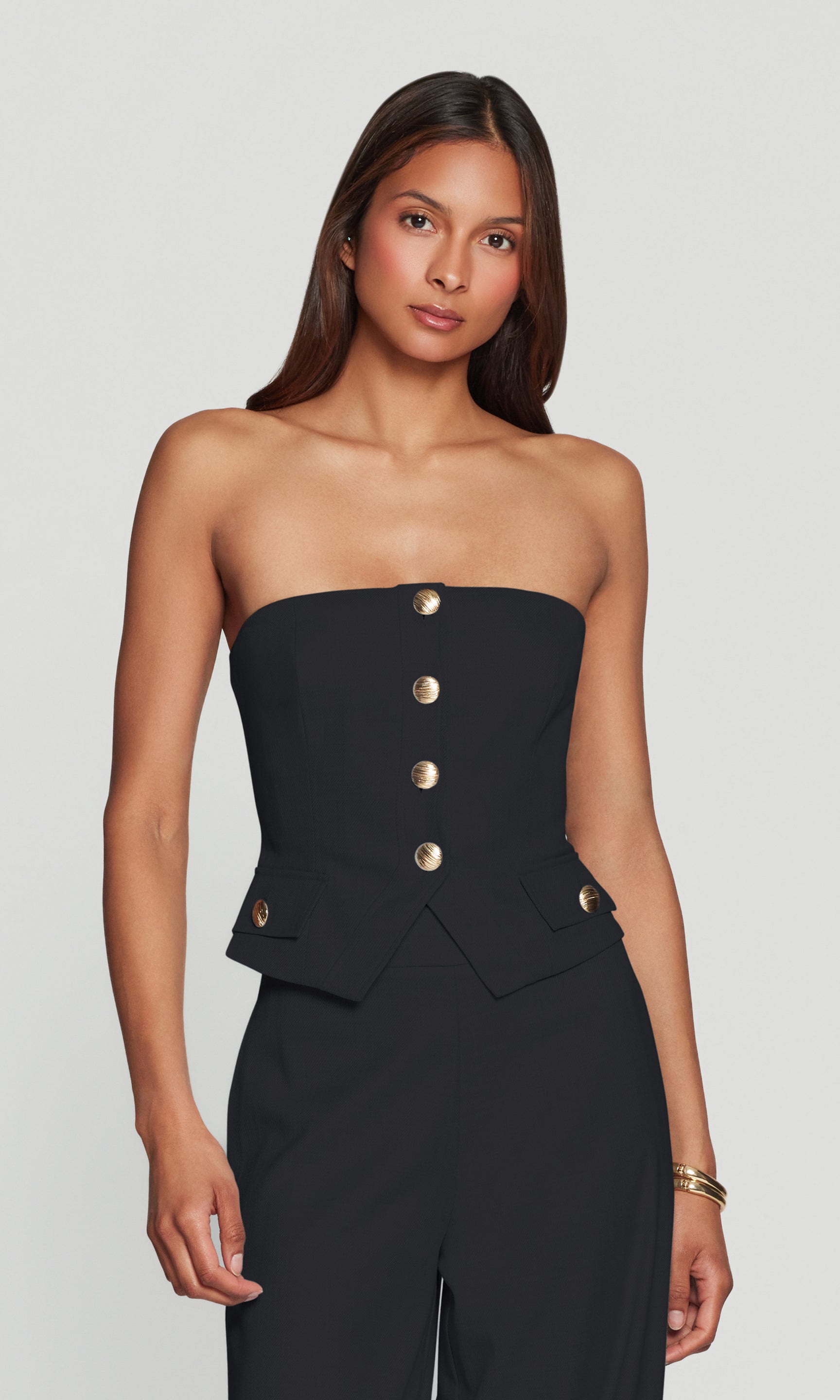 Ellery Lightweight Crepe Bustier