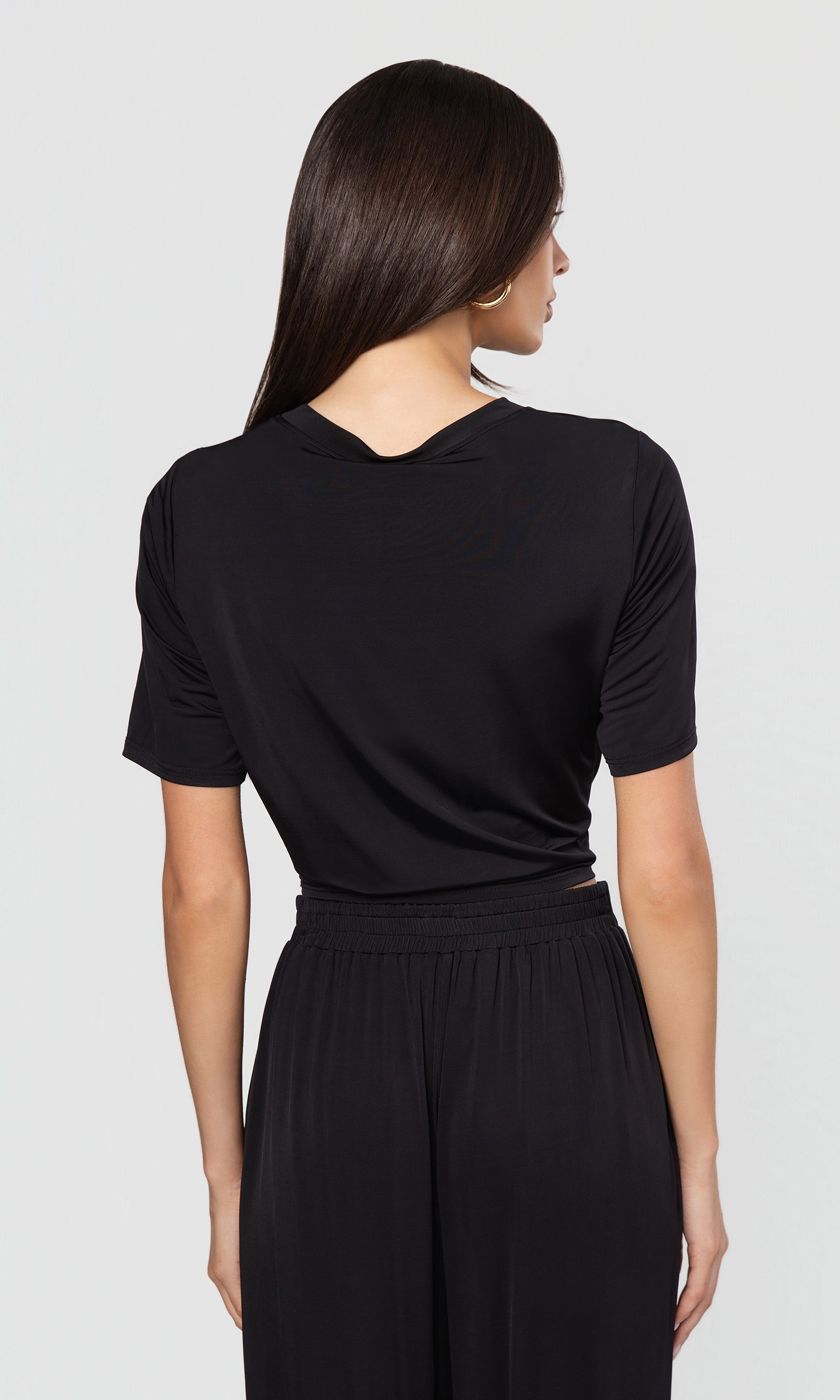Adelaide Rose Sheen Jersey Top