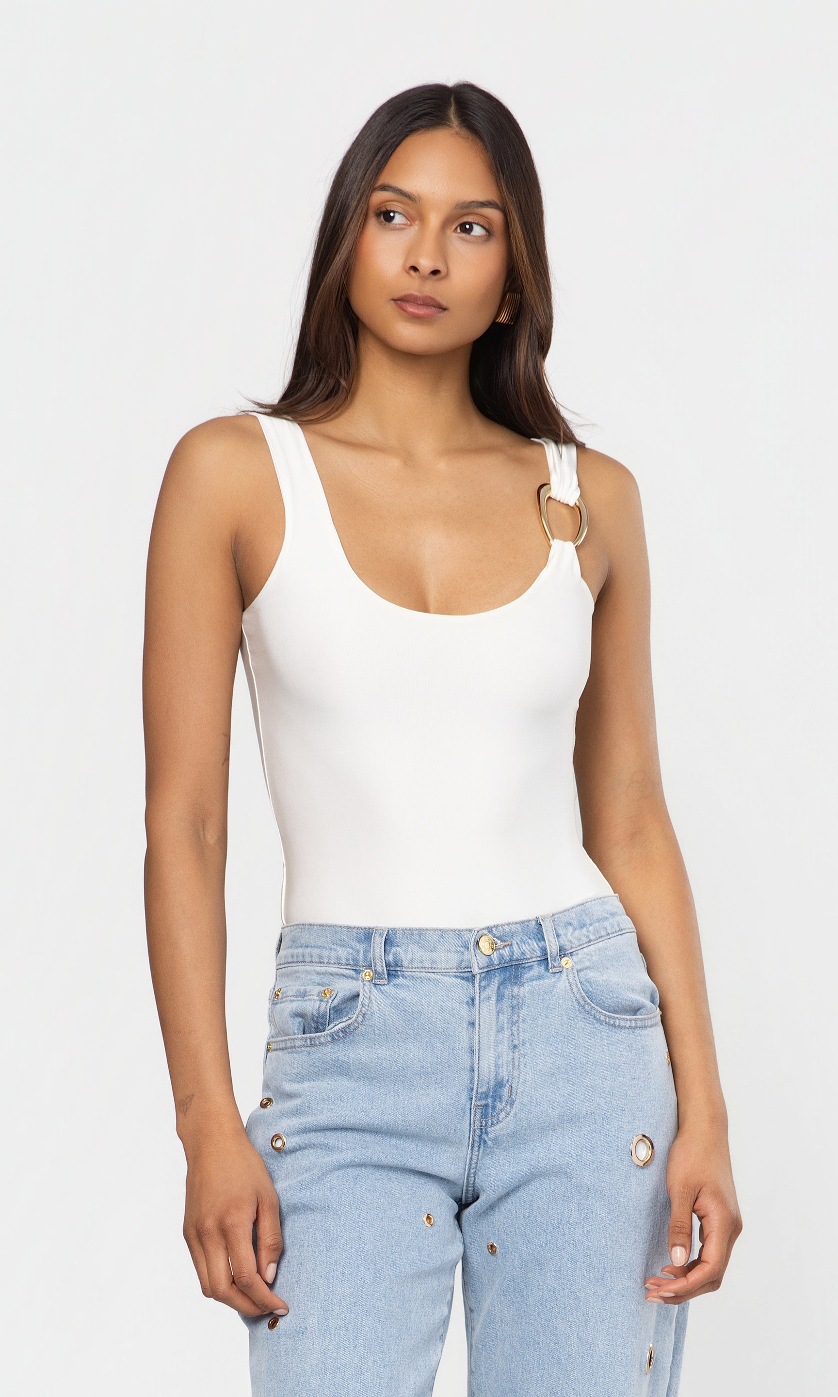 Marius Sheen Jersey Bodysuit