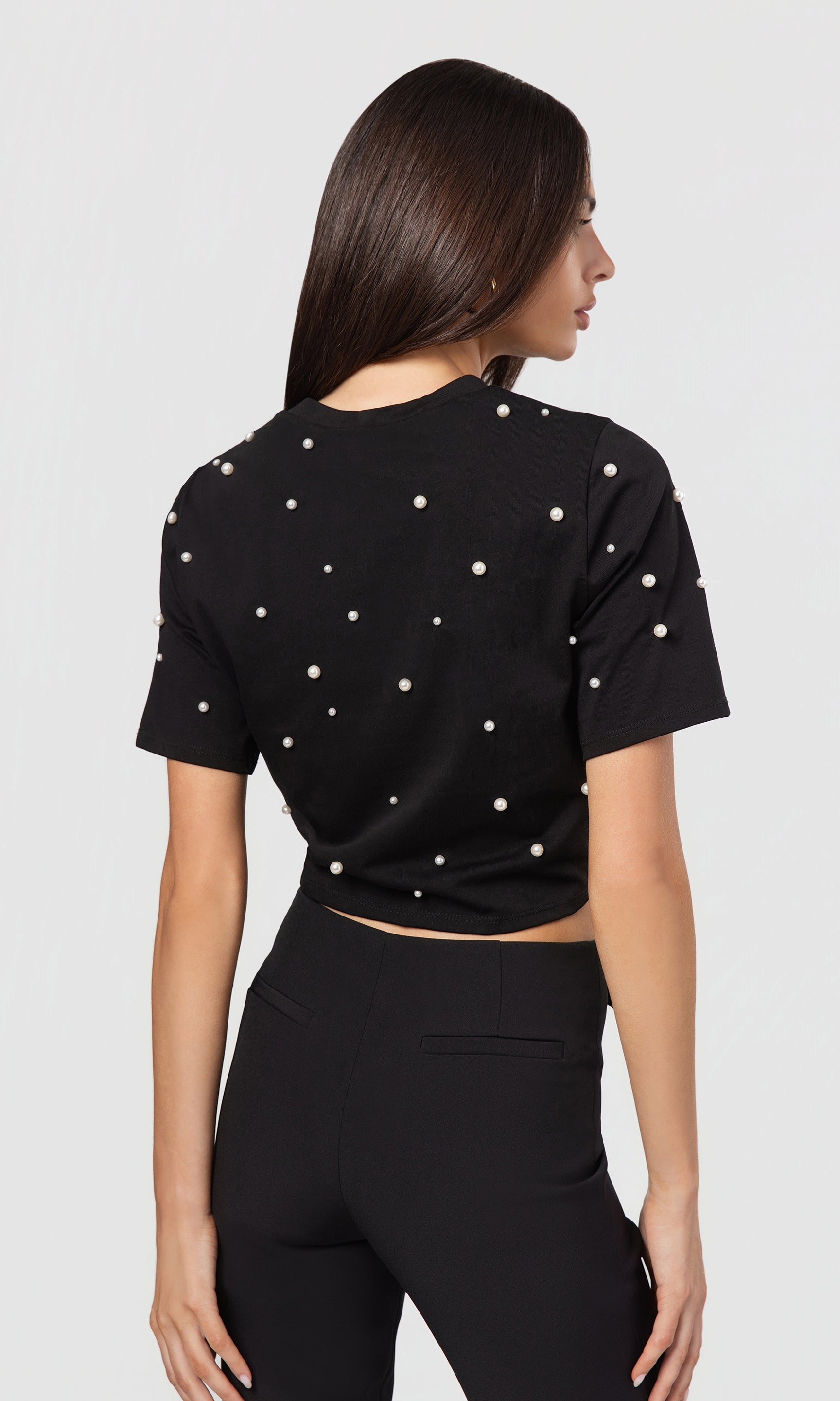 Miles Pearl Tie Top