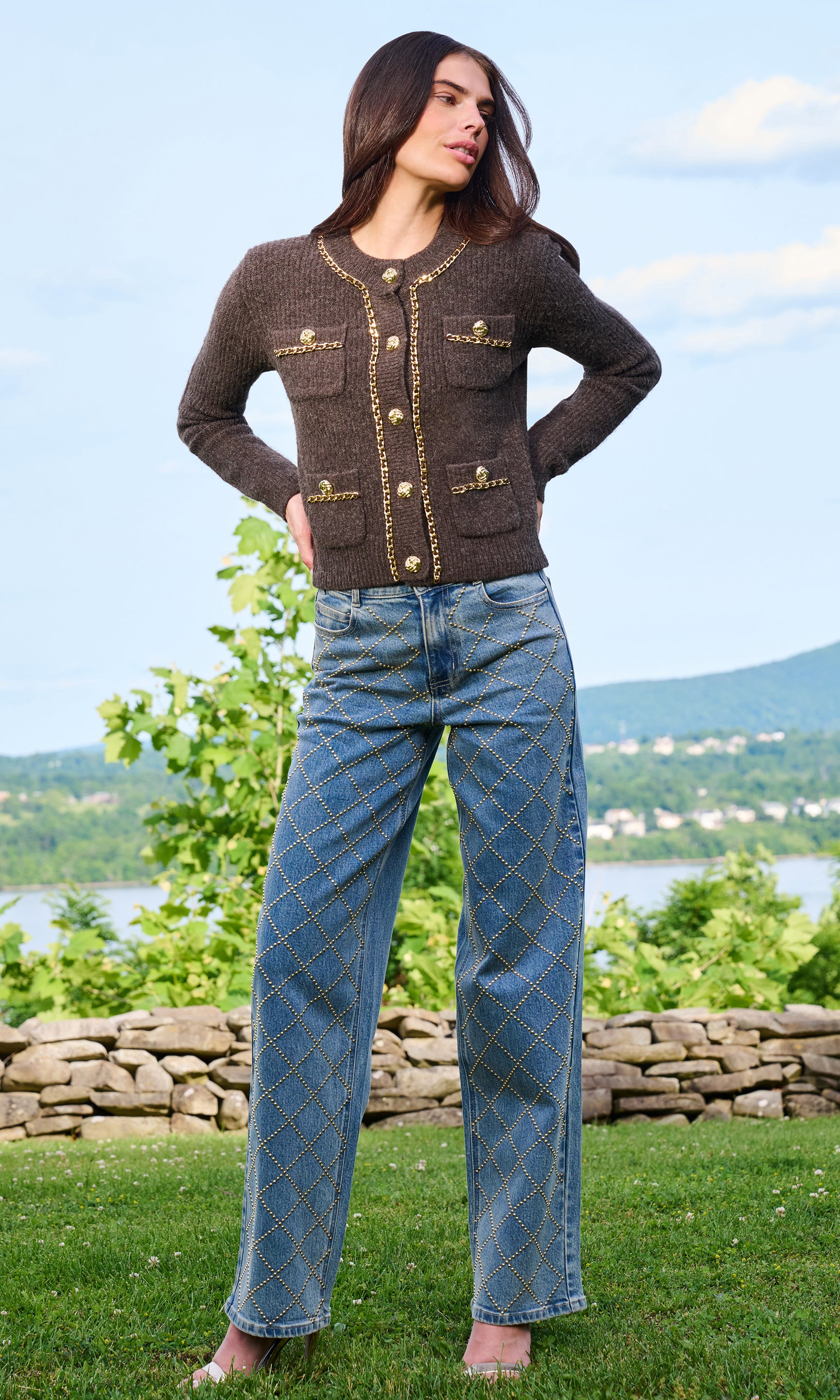 Selma Chain Cardigan