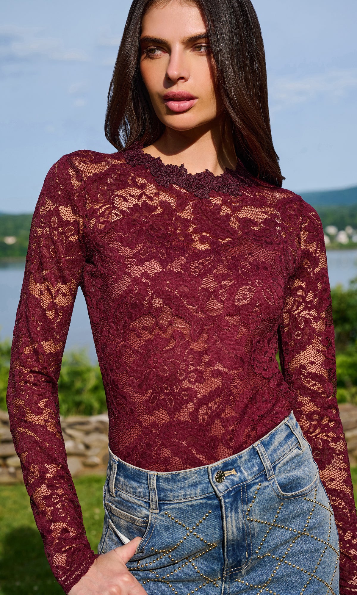Vix Lace Top