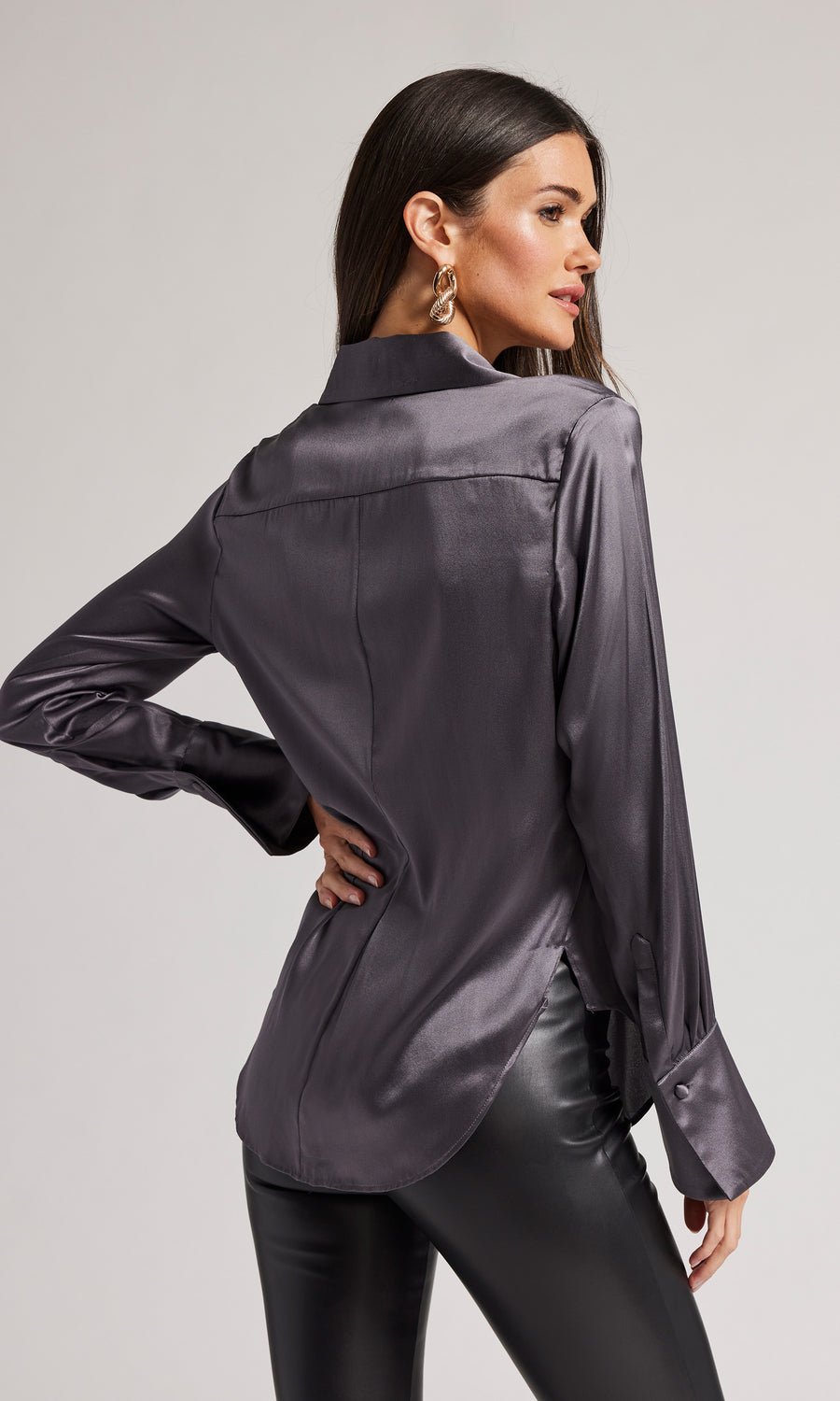 Jay Blouse - Charcoal