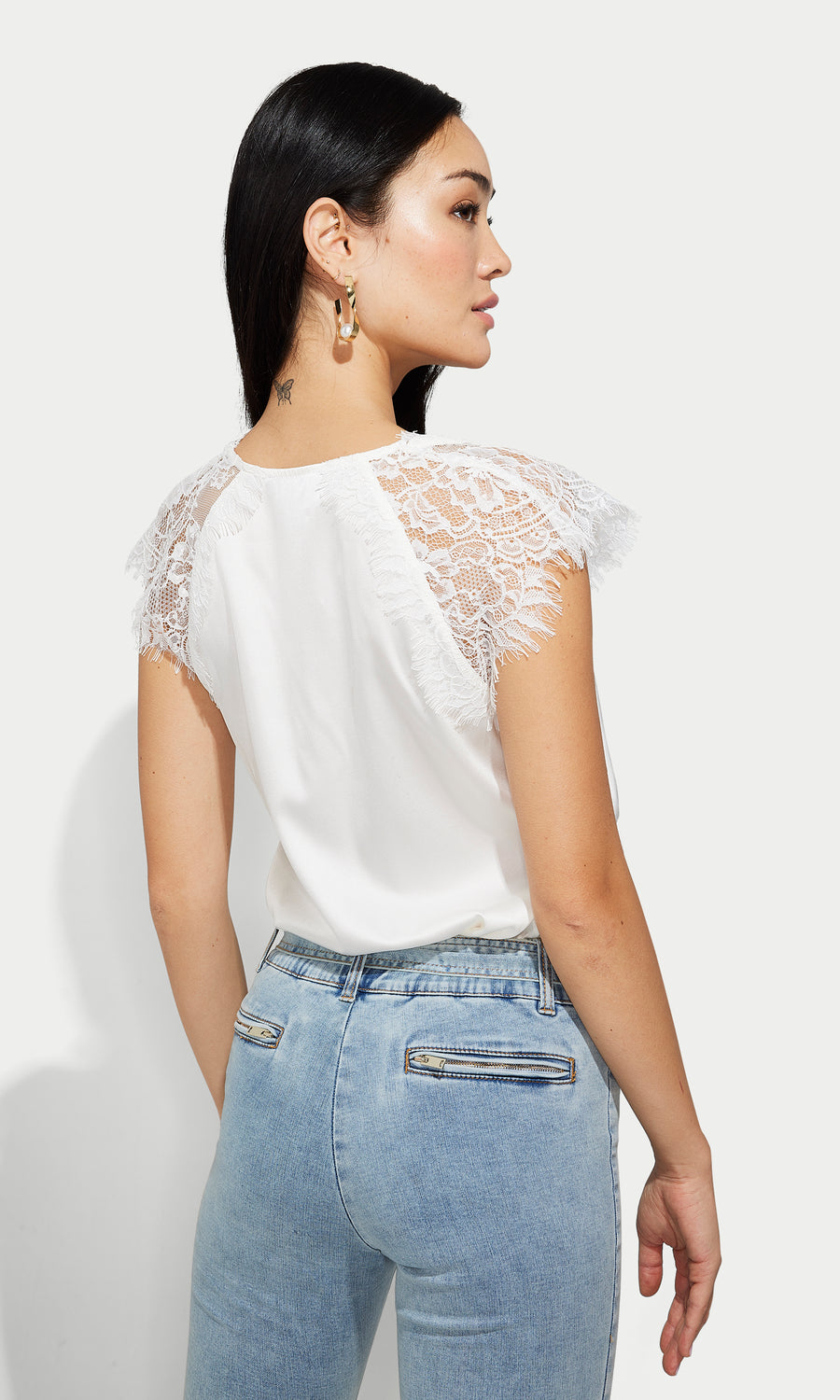 Anya Lace Combo Top