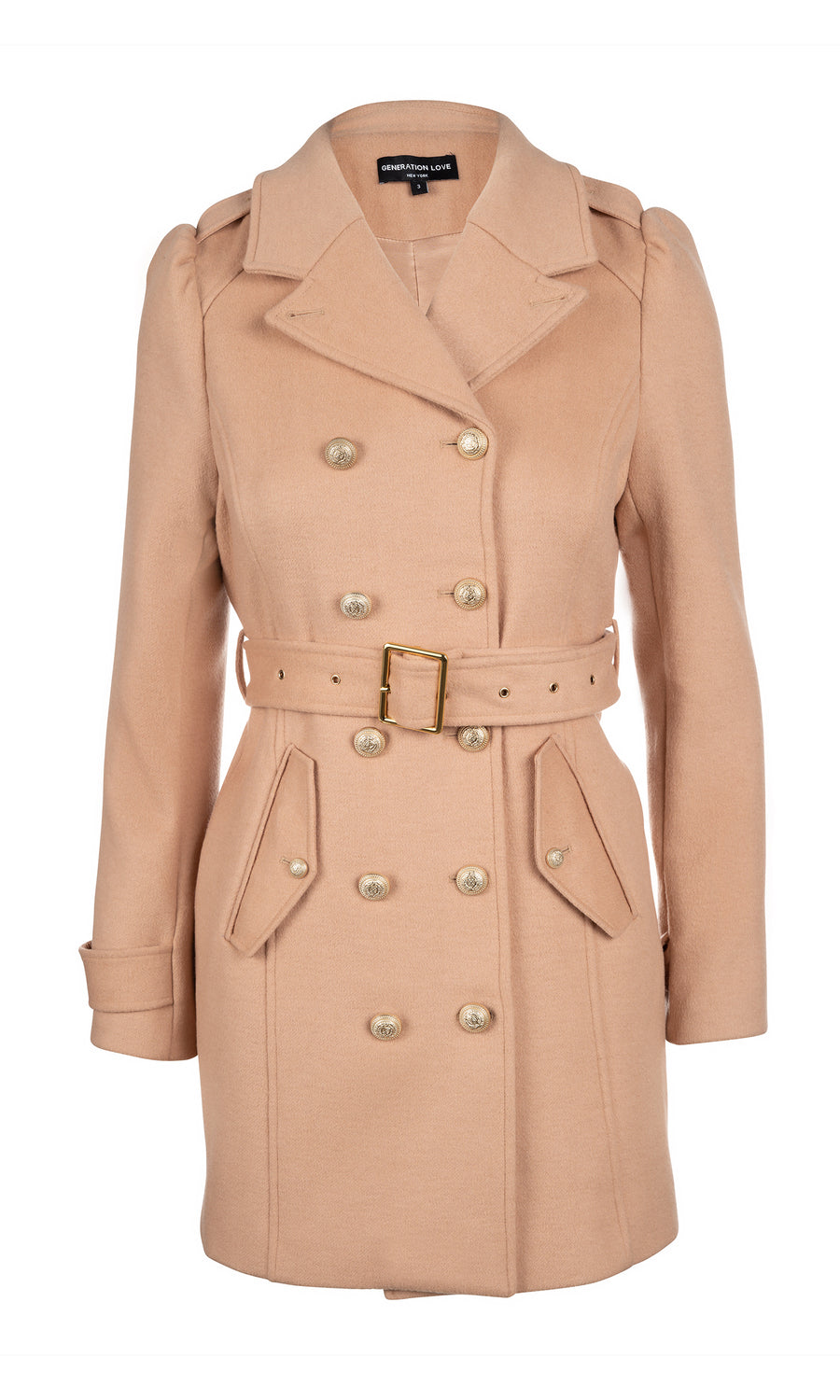 Brea Coat - Camel