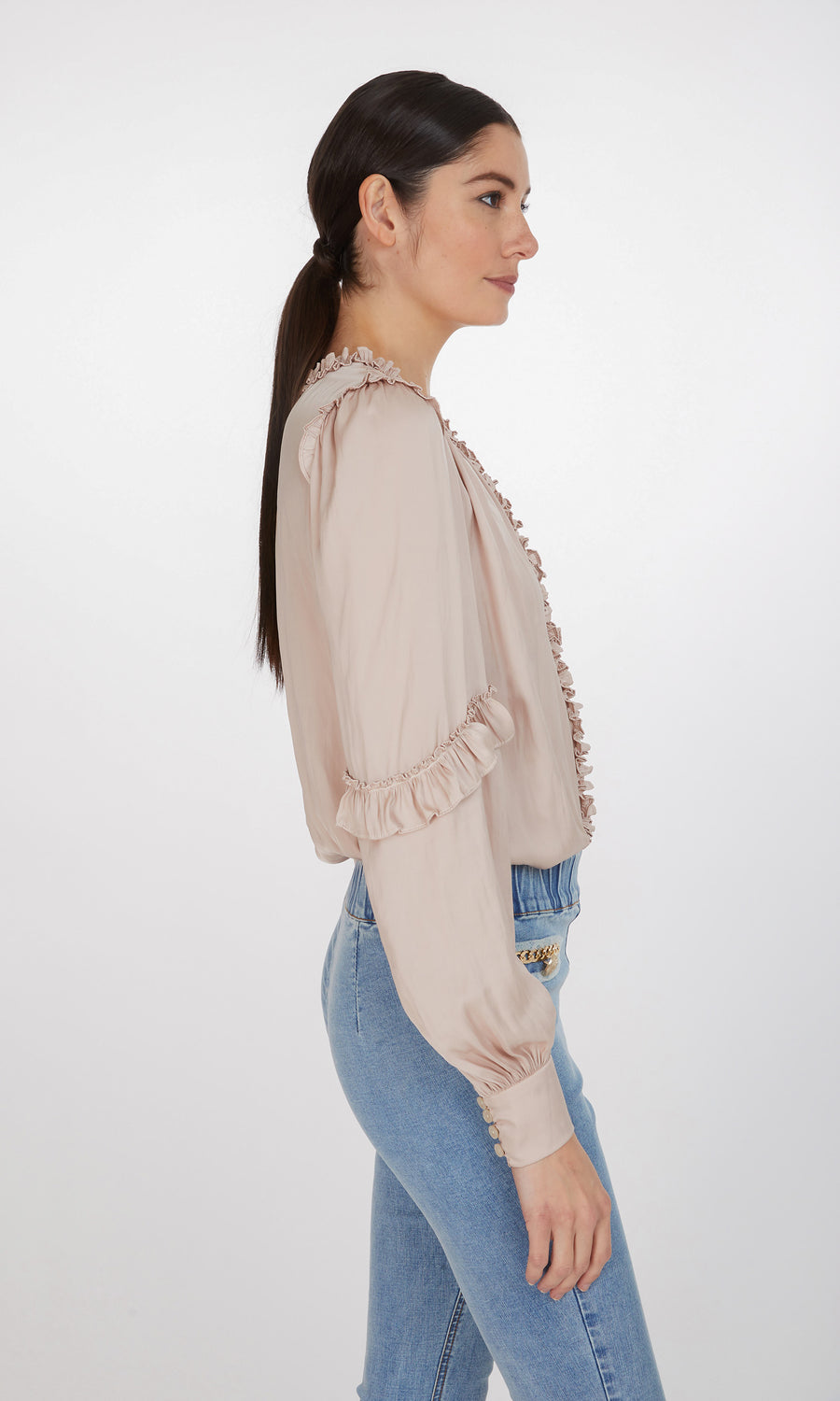 Elena Blouse - Sand Dollar