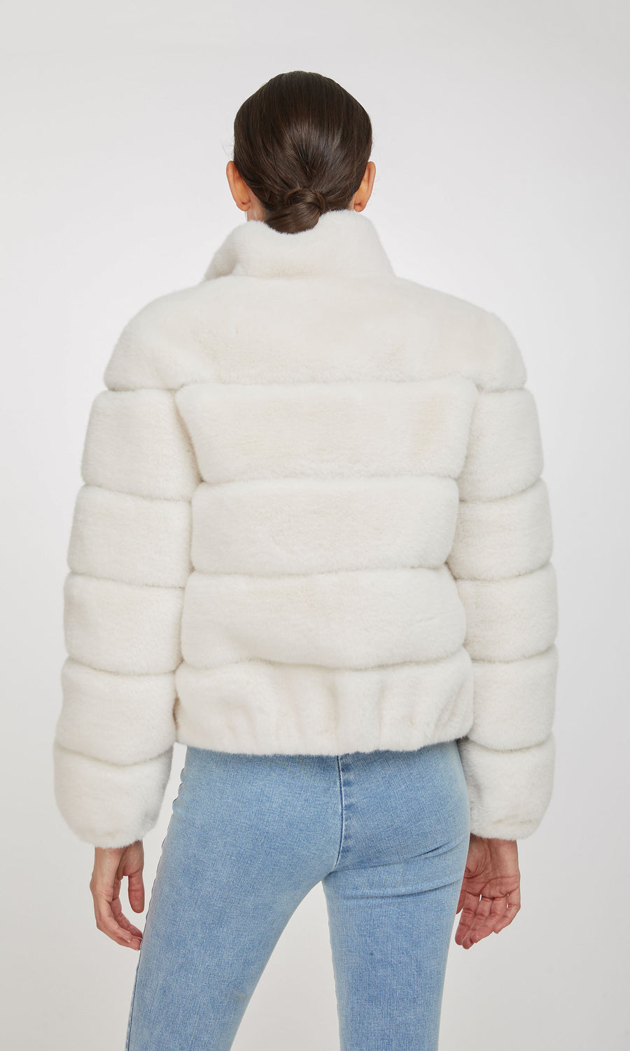 Jodi Faux Fur Jacket - Off White