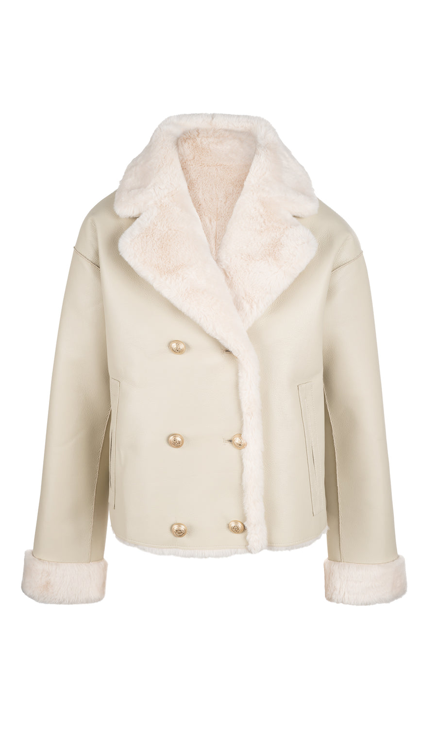 Hoxton Reversible Jacket - Stone 