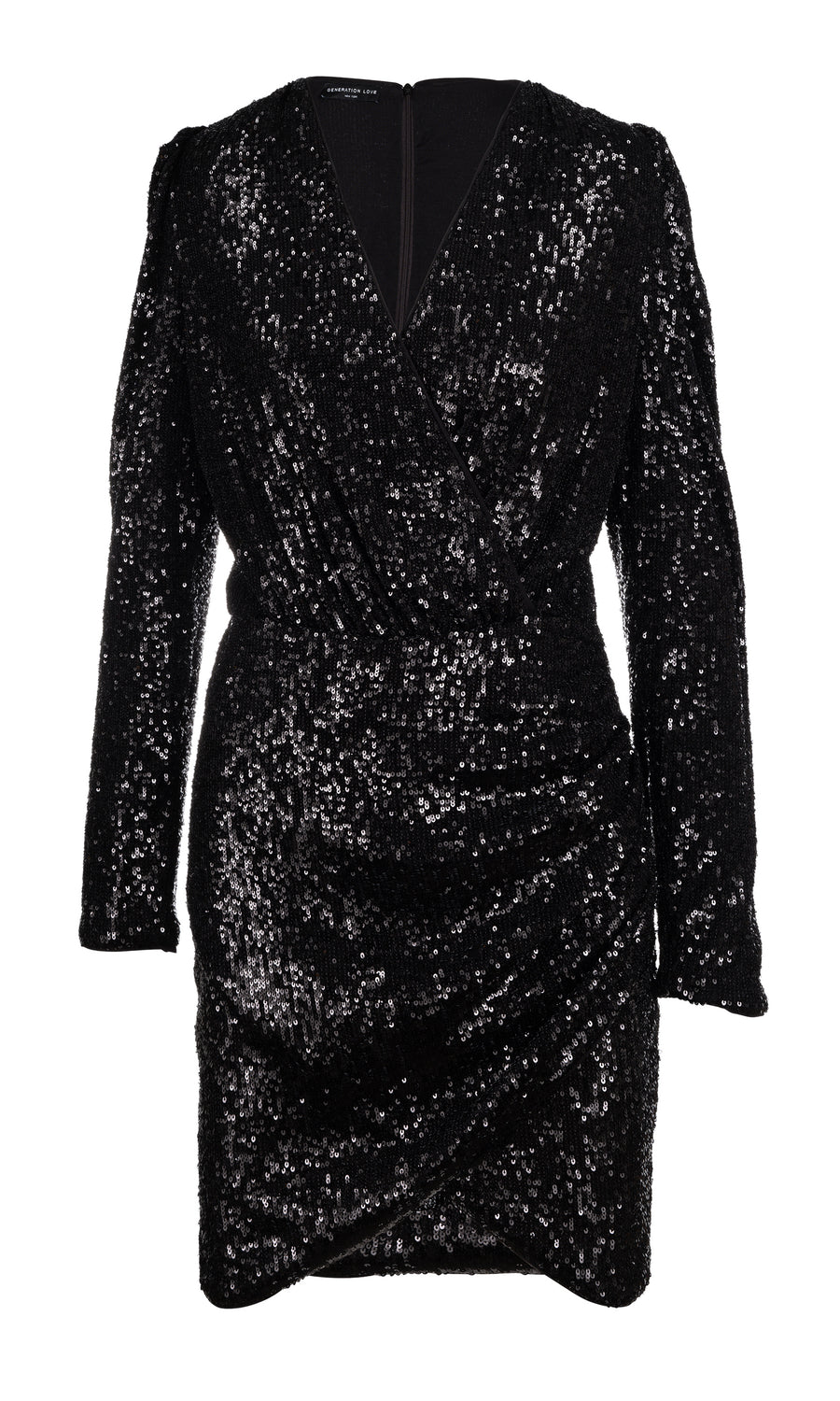 Miley Sequin Dress - Black
